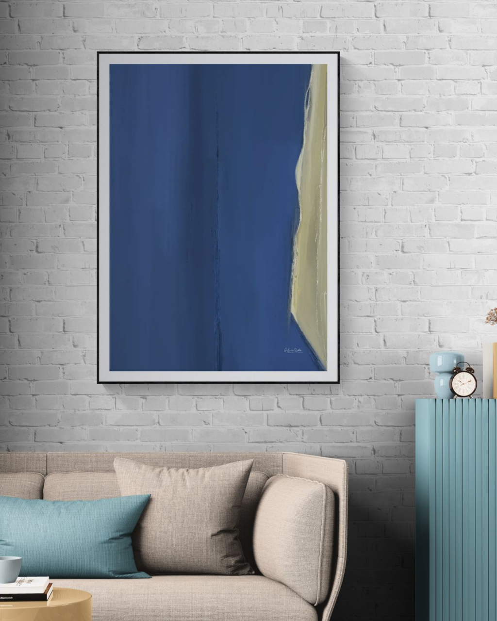 Held Between Tones II | Minimalist Abstract Fine Art Print