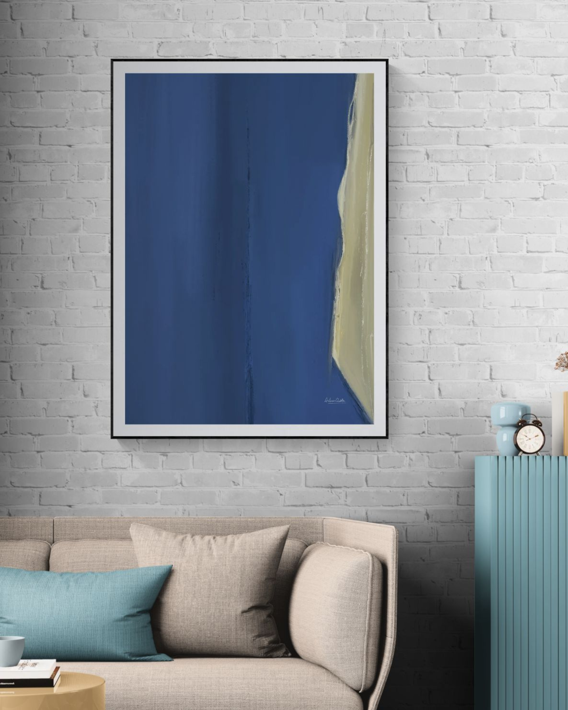 Held Between Tones II | Minimalist Abstract Fine Art Print