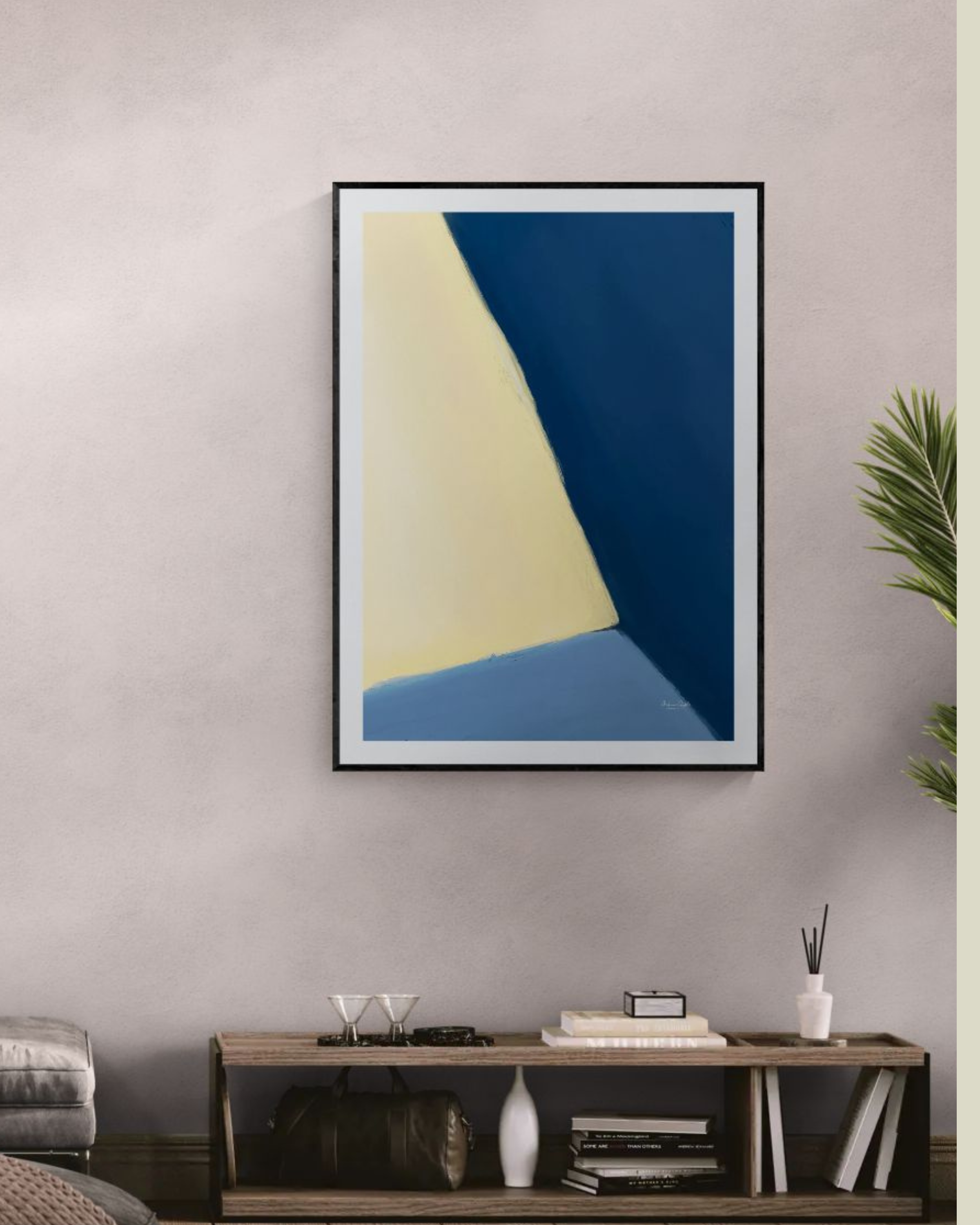 Held Between Tones IV | Minimalist Abstract Fine Art Print