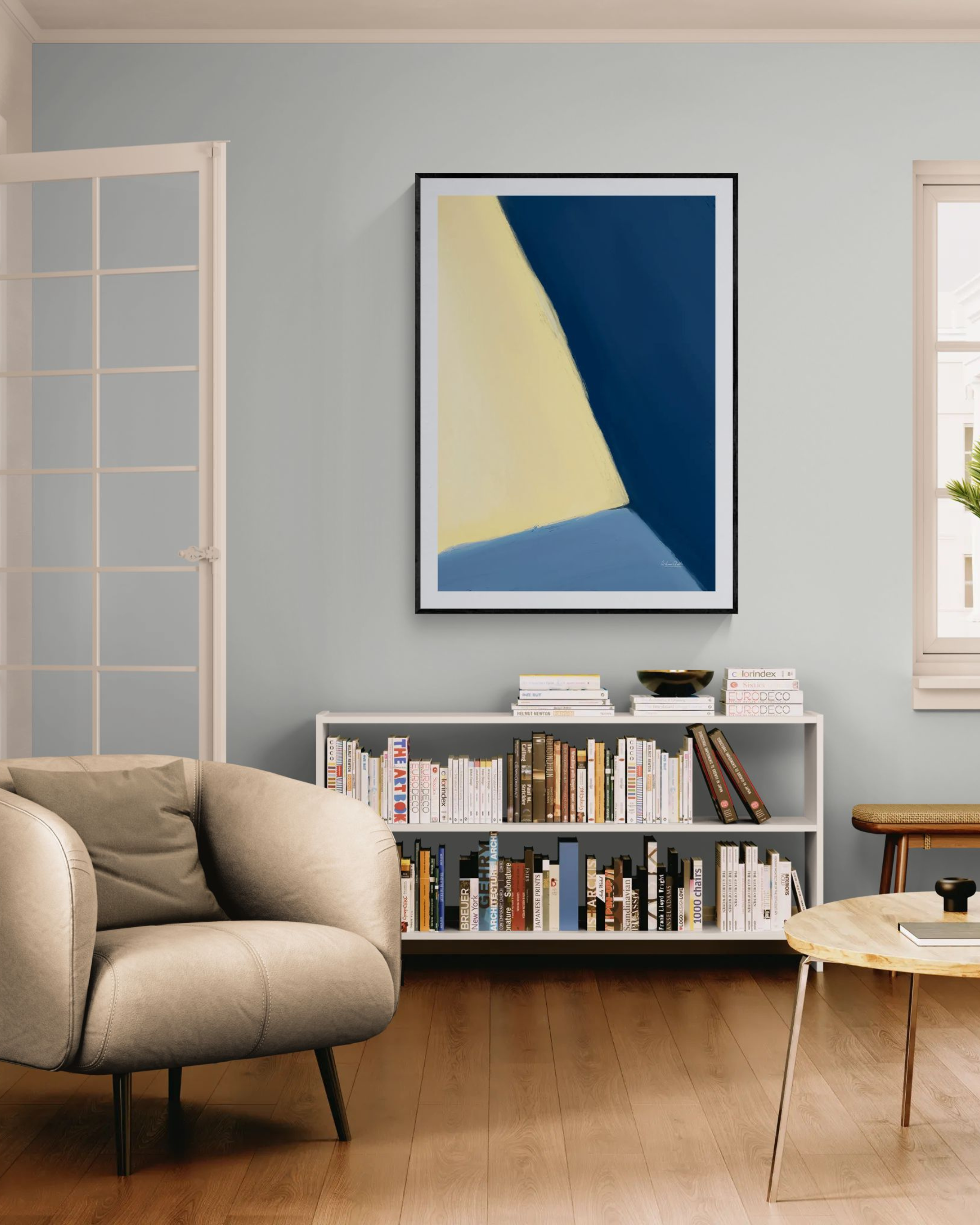 Held Between Tones IV | Minimalist Abstract Fine Art Print