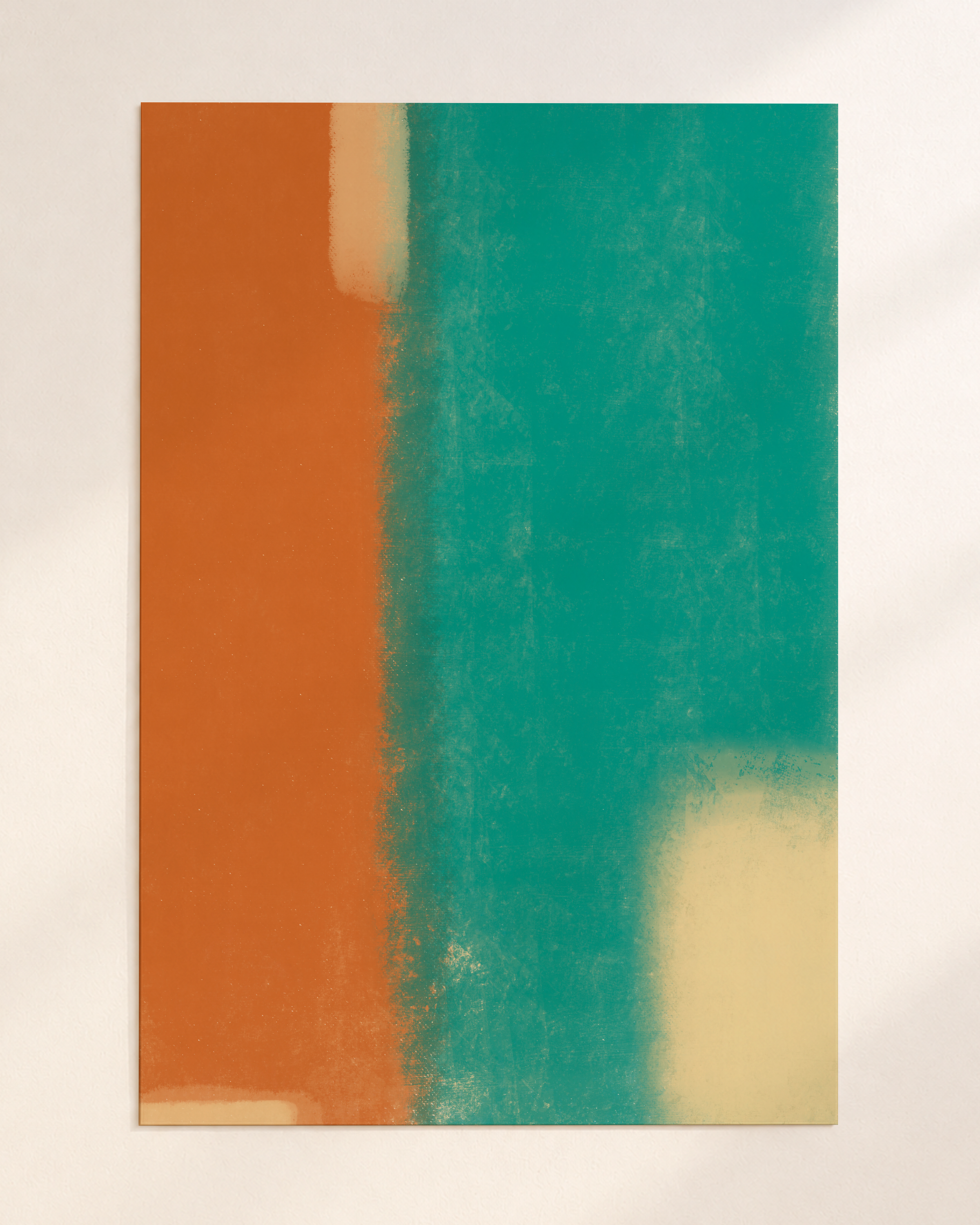 Moss & Rust | Gallery Paper Minimalist Abstract Wall Art