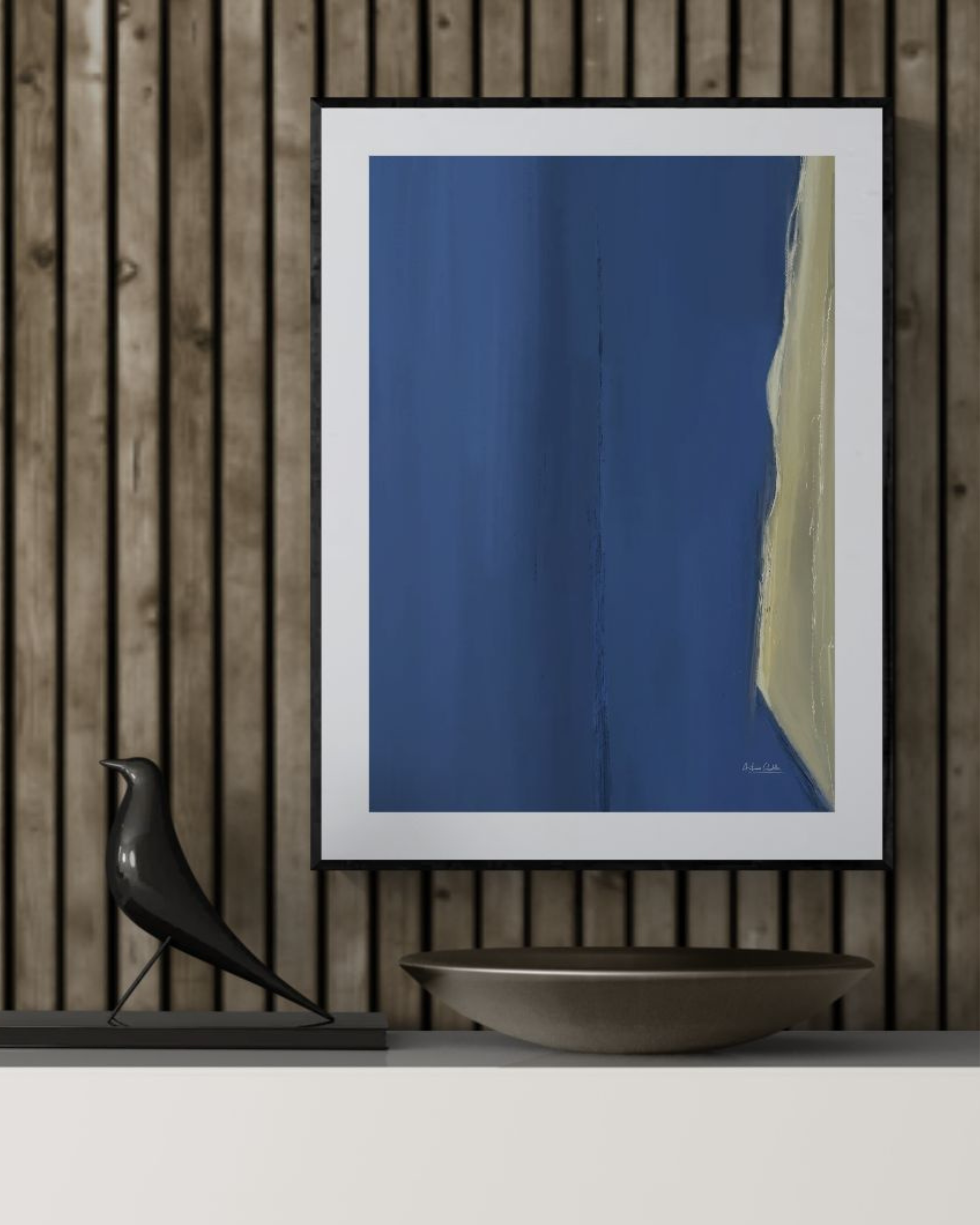 Held Between Tones II | Minimalist Abstract Fine Art Print