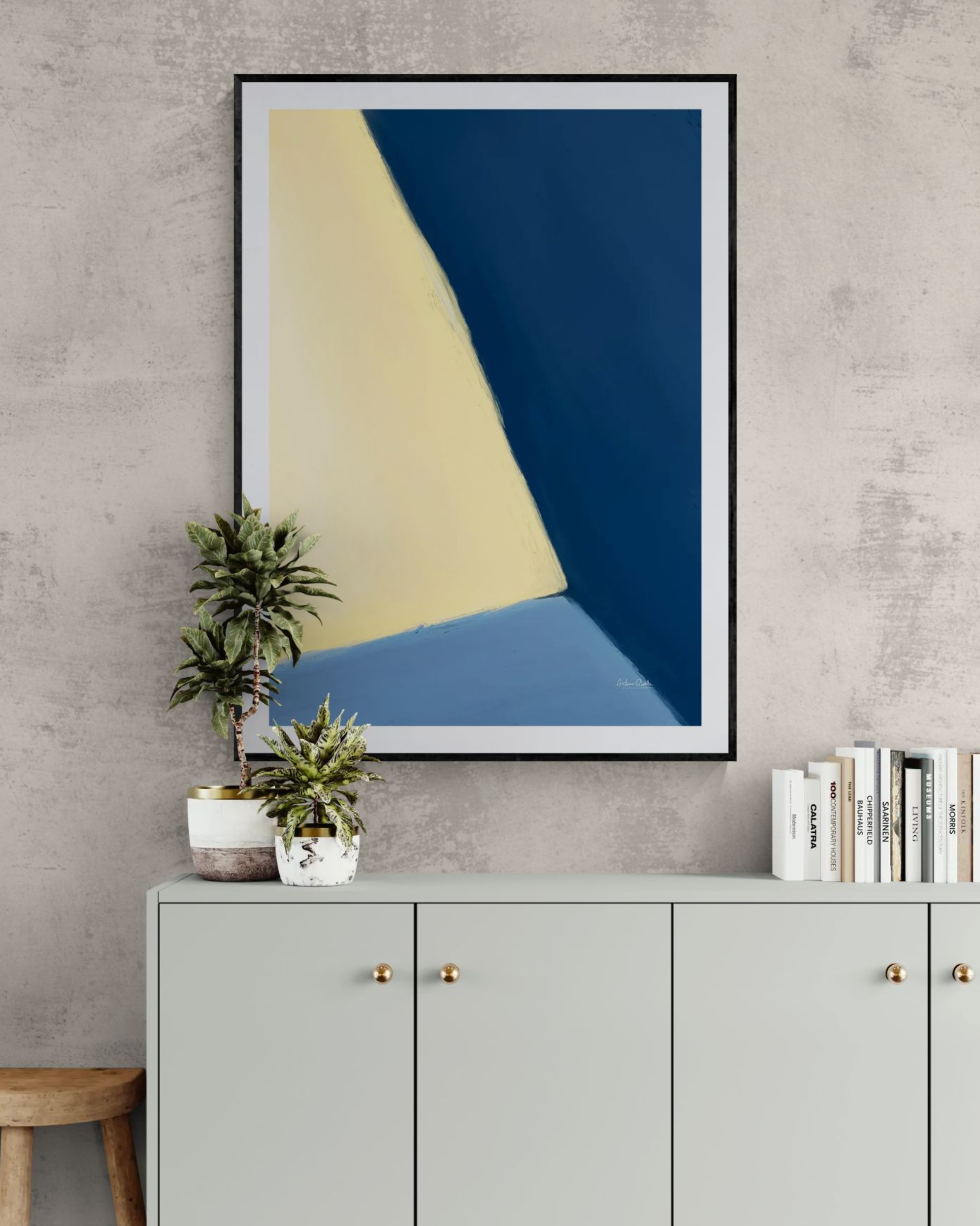 Held Between Tones IV | Minimalist Abstract Fine Art Print
