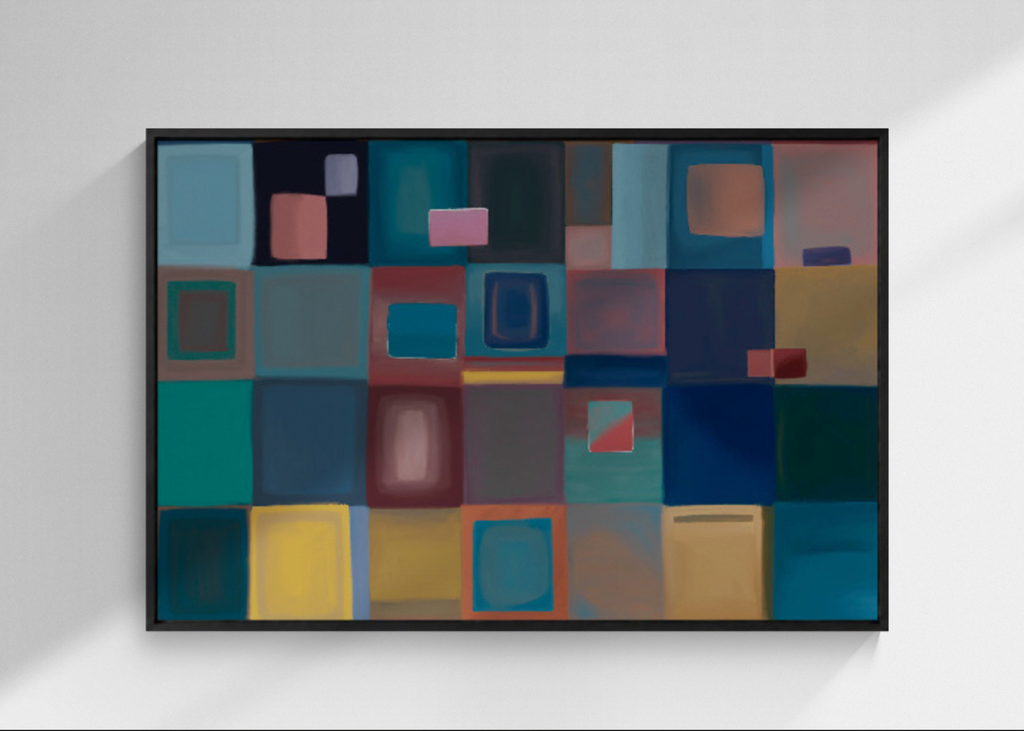 Where Colors Learn to Breathe — Fine Art Canvas