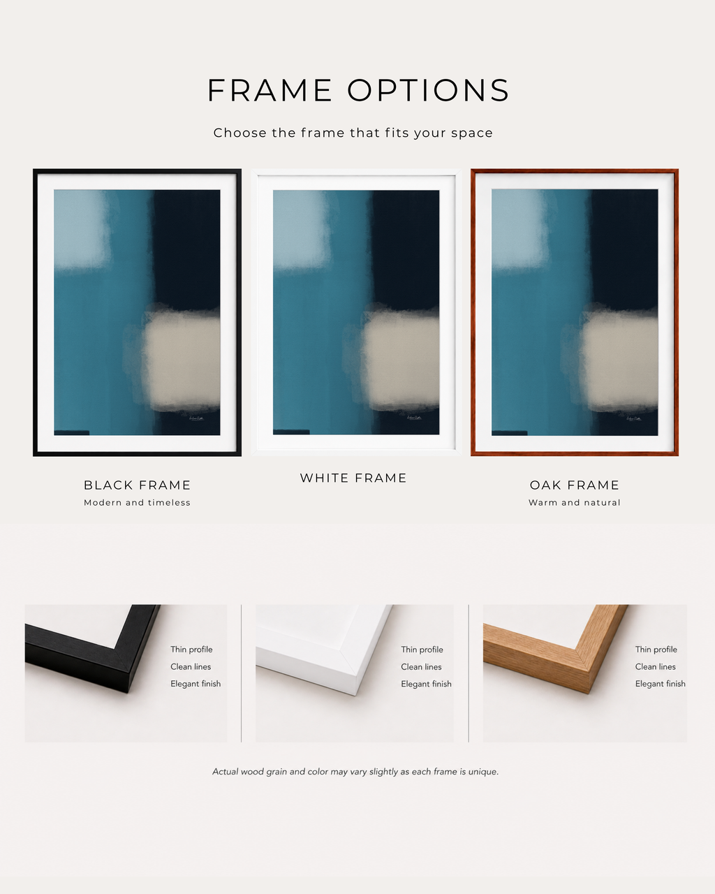 Held Structure | Minimalist Abstract Fine Art Print