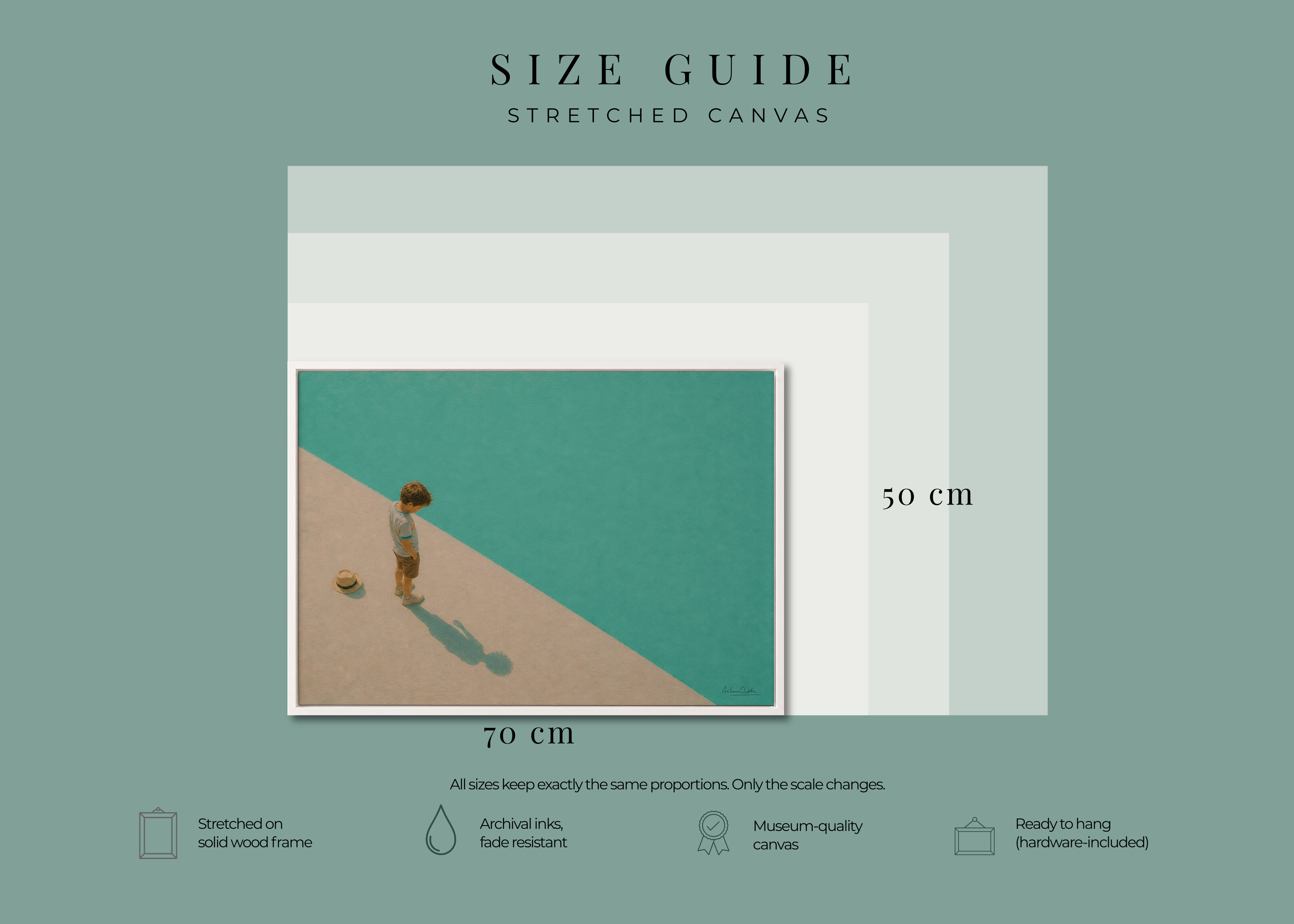Childhood Memories VIII | Framed Canvas | Minimalist Child Wall Art | Nostalgic Artwork