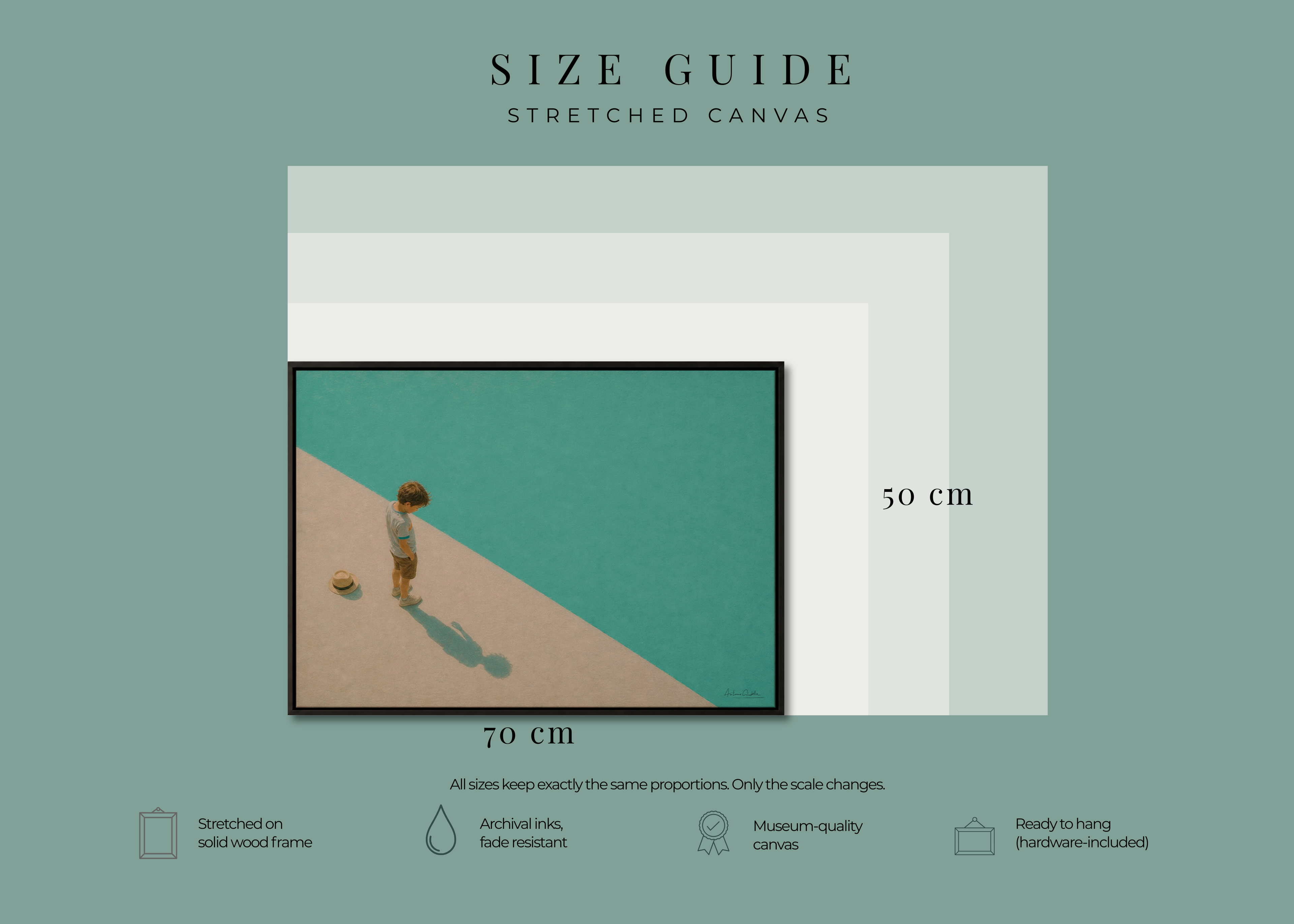 Childhood Memories VIII | Framed Canvas | Minimalist Child Wall Art | Nostalgic Artwork