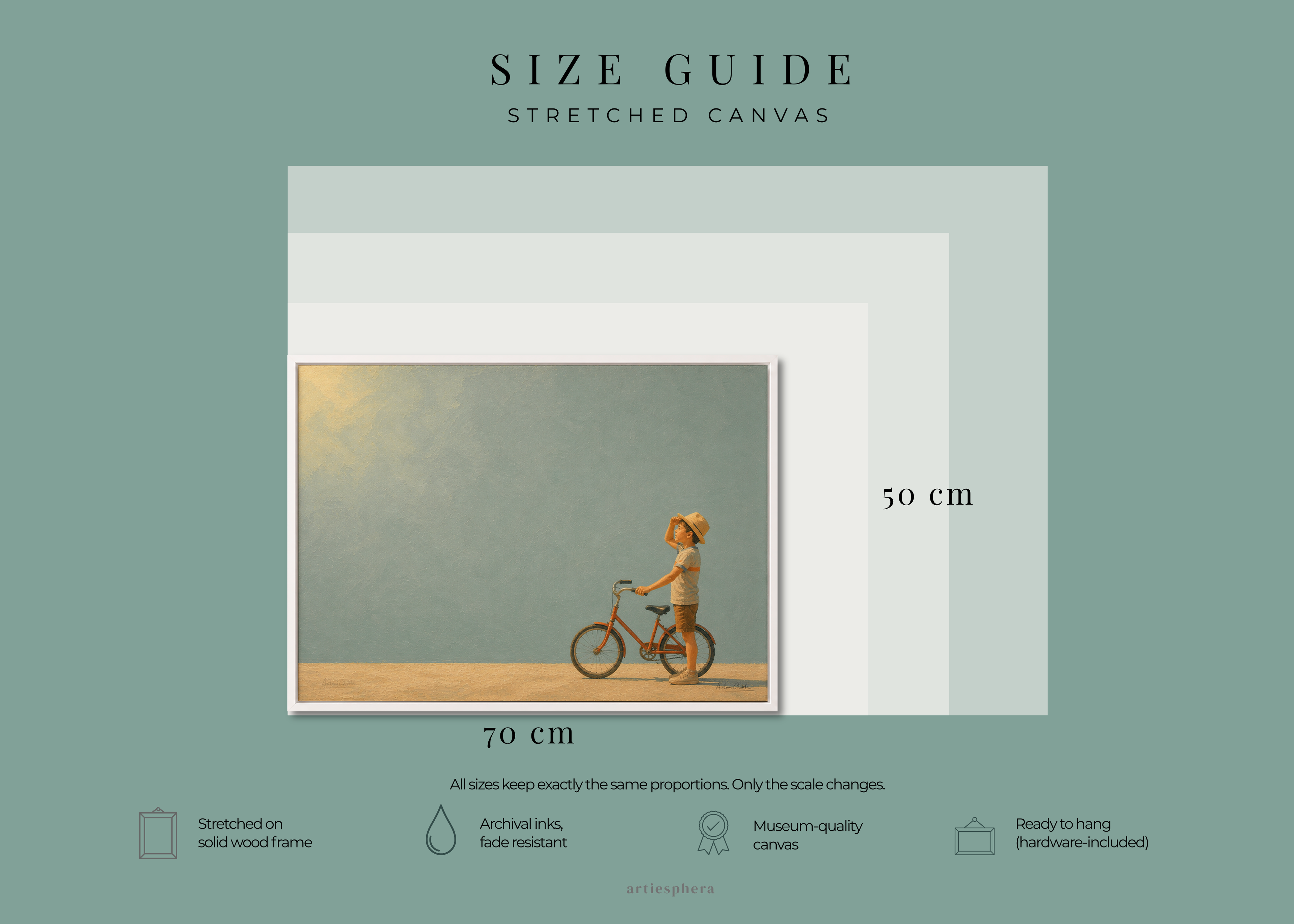 Childhood Memories V | Framed Canvas | Minimalist Child Wall Art | Nostalgic Artwork