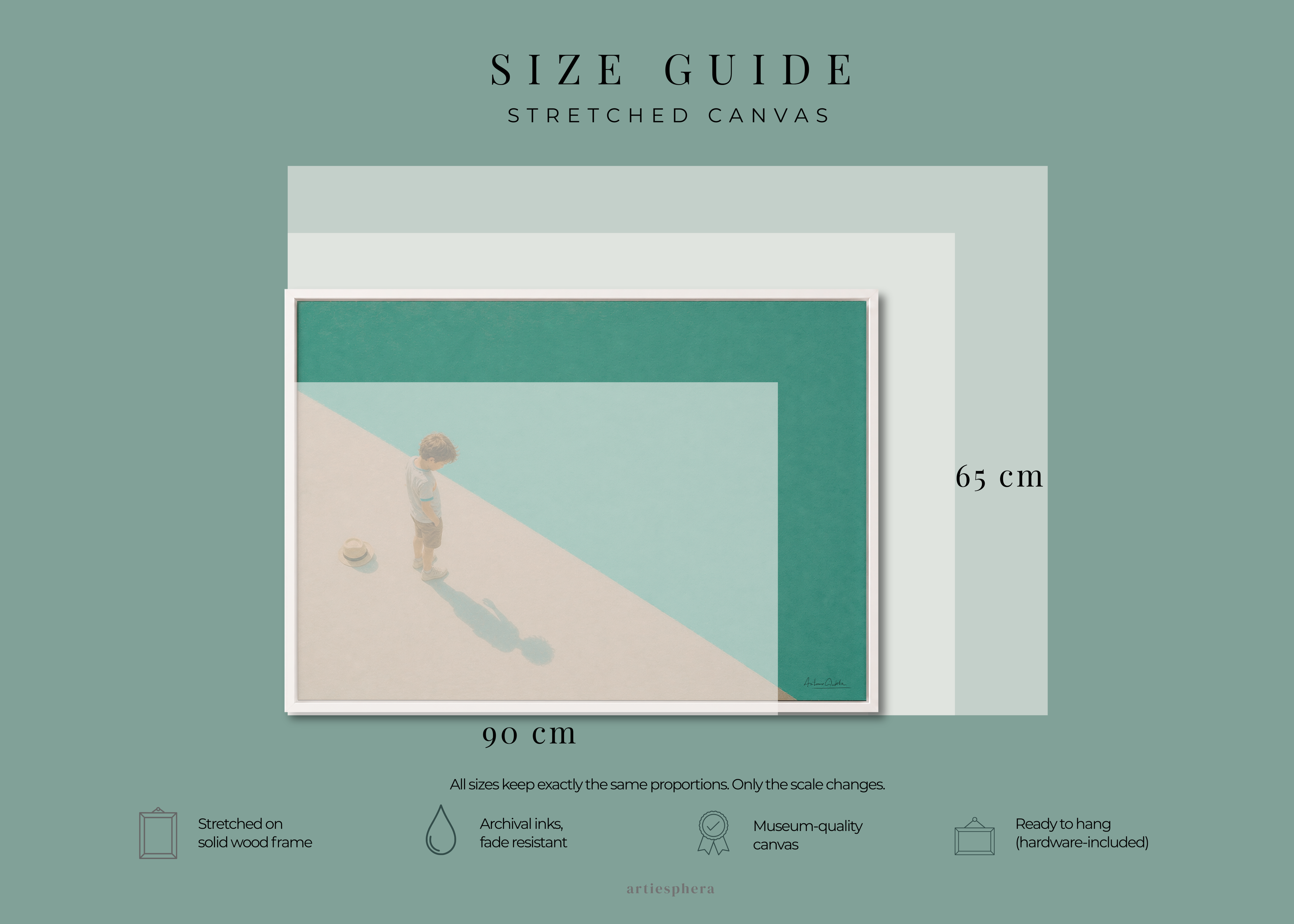Childhood Memories VIII | Framed Canvas | Minimalist Child Wall Art | Nostalgic Artwork