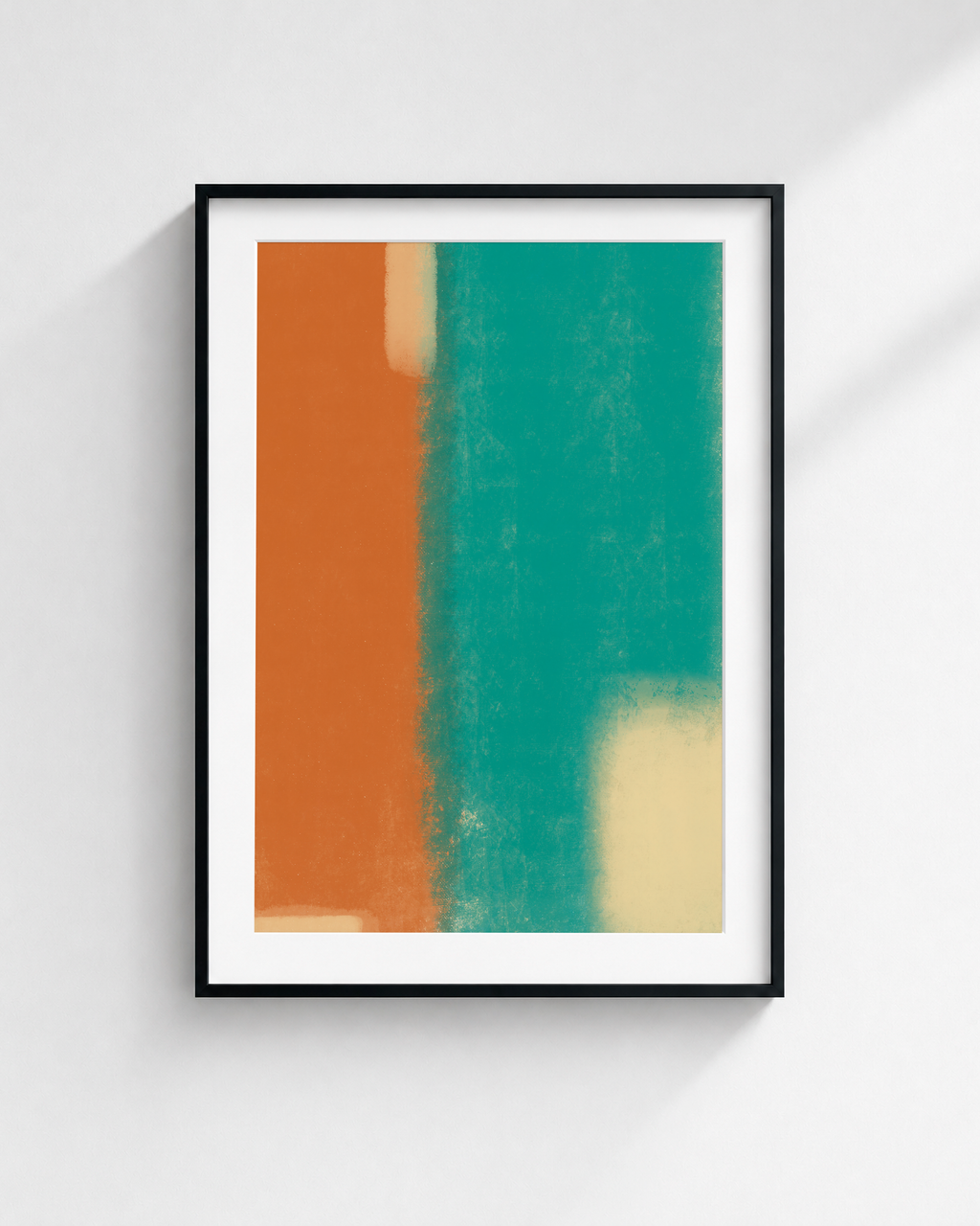 Moss & Rust | Minimalist Abstract Fine Art Print