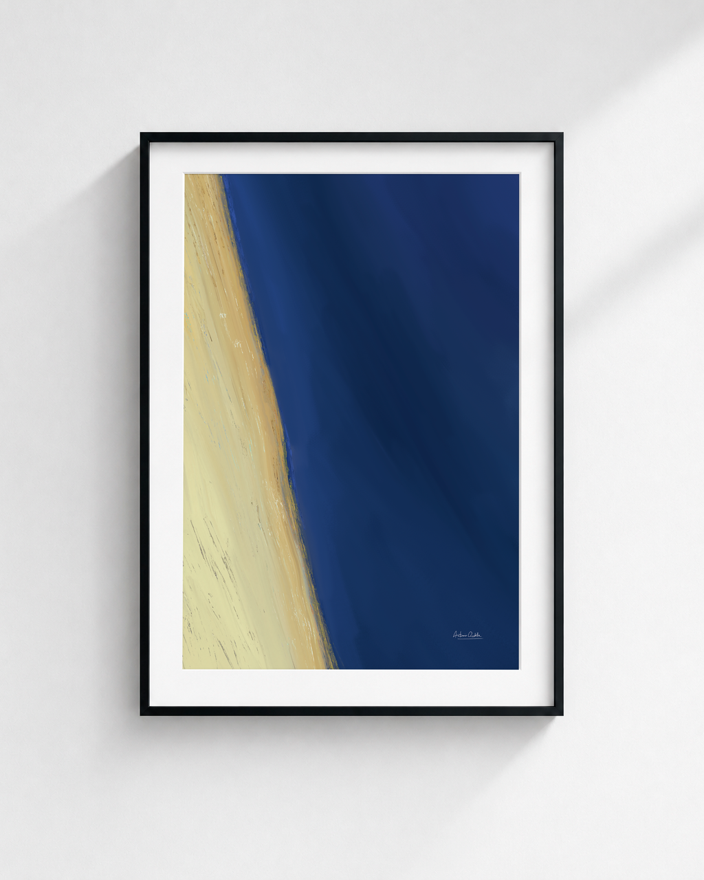 Held Between Tones III | Minimalist Abstract Fine Art Print