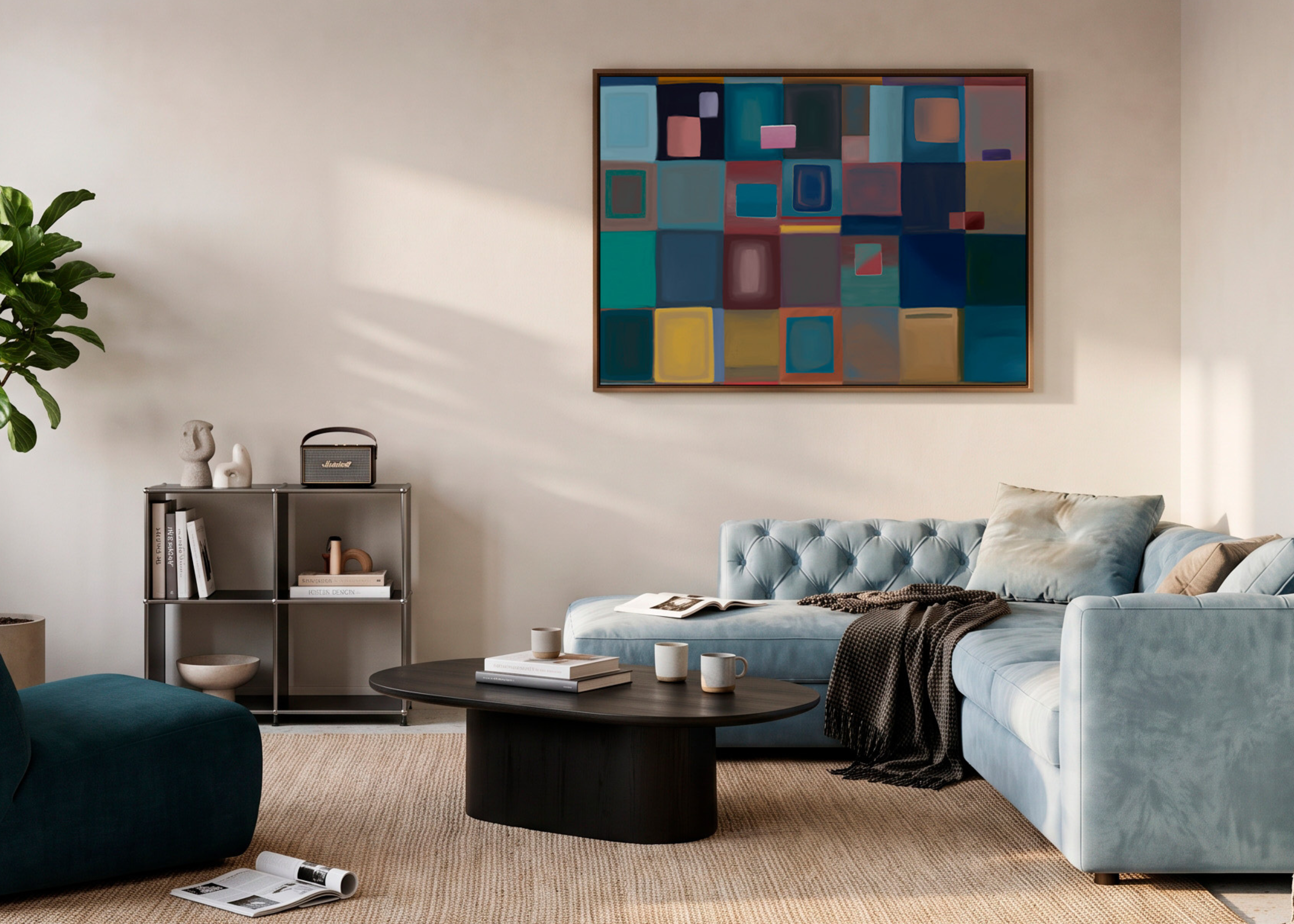 Where Colors Learn to Breathe — Fine Art Canvas
