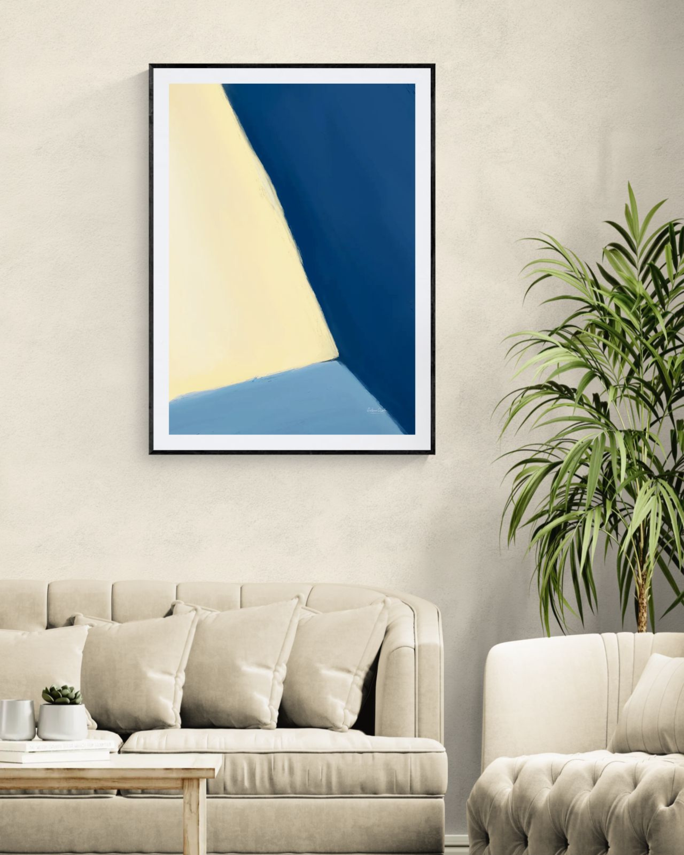 Held Between Tones IV | Minimalist Abstract Fine Art Print