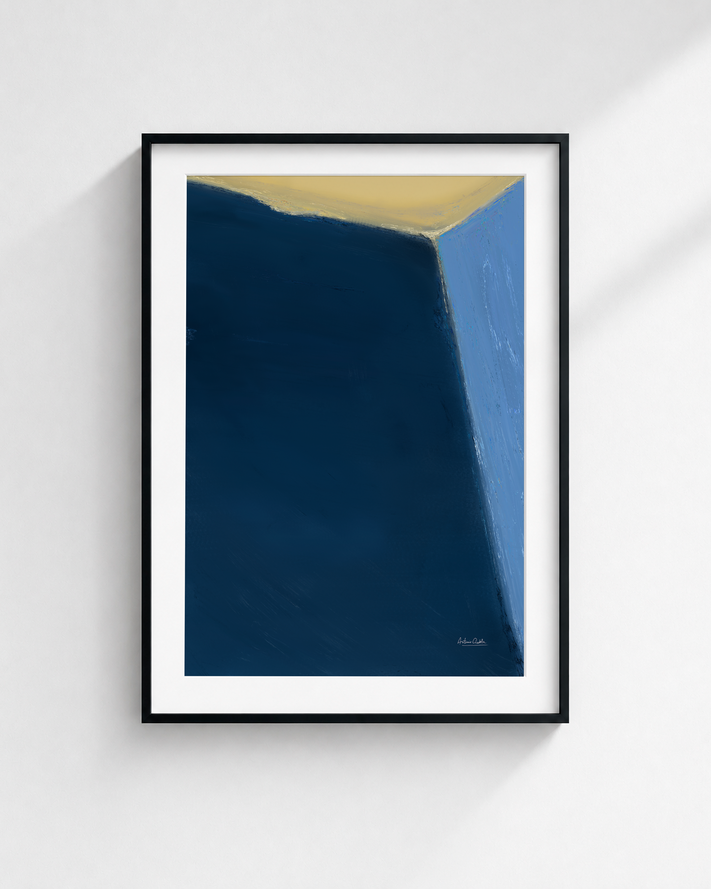 Held Between Tones I | Minimalist Abstract Fine Art Print