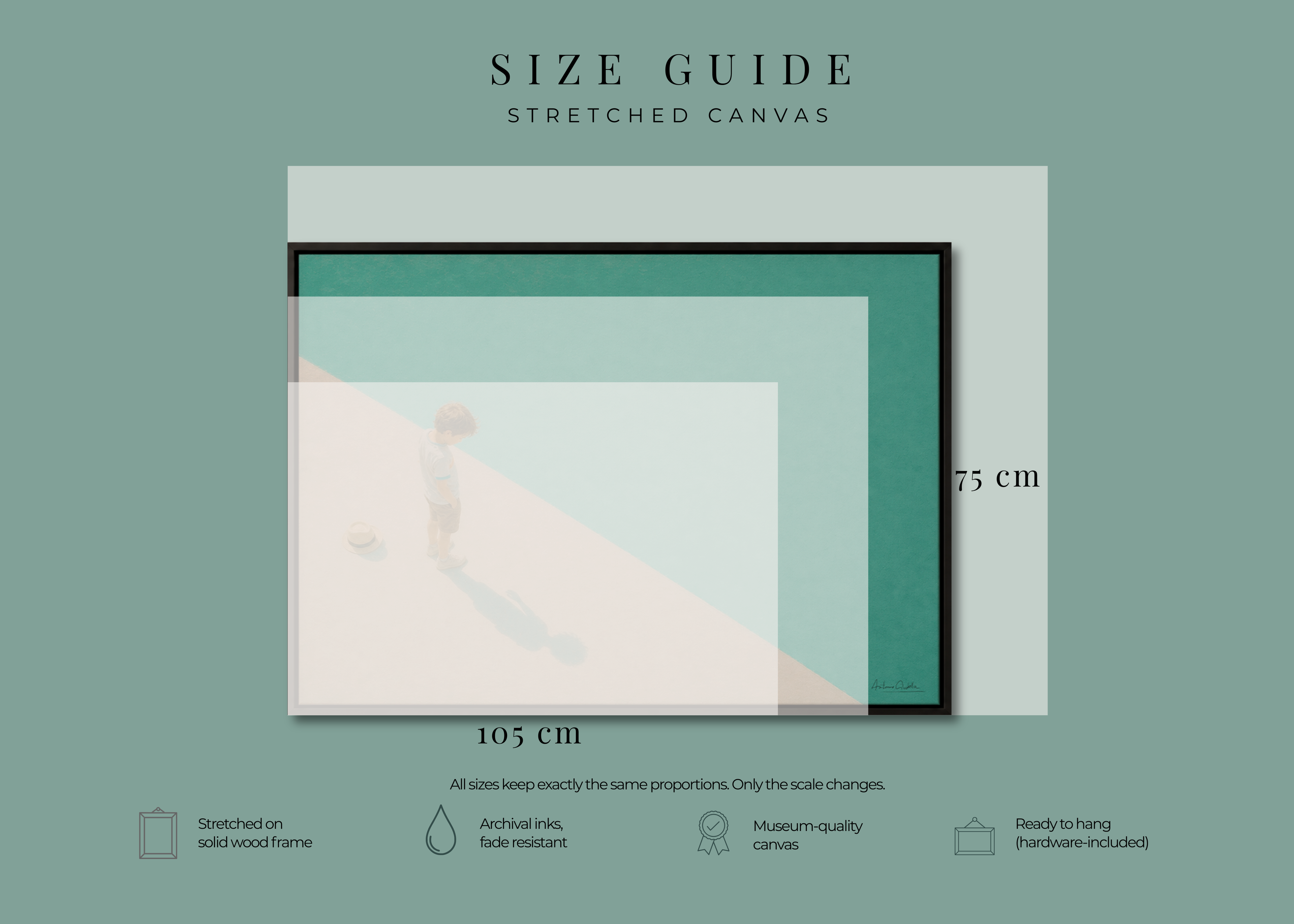 Childhood Memories VIII | Framed Canvas | Minimalist Child Wall Art | Nostalgic Artwork