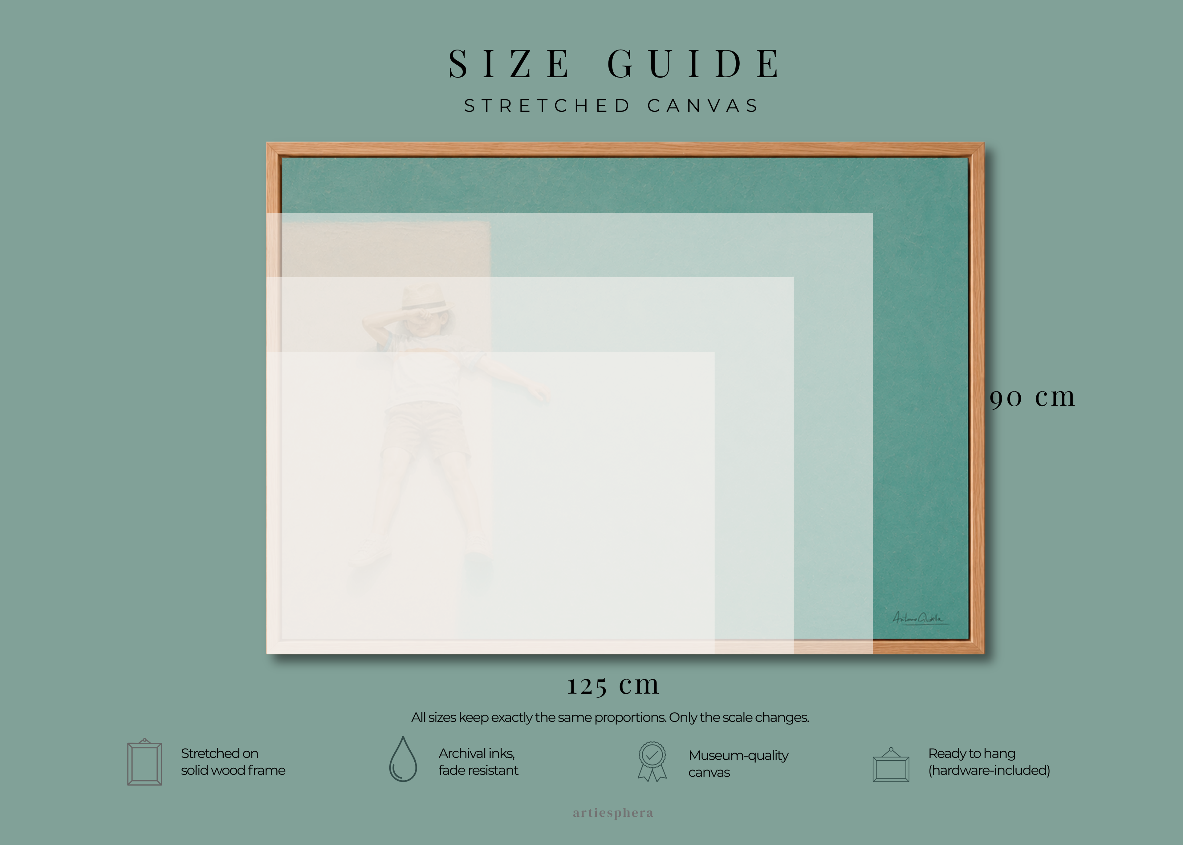 Childhood Memories VII | Framed Canvas | Minimalist Child Wall Art | Nostalgic Artwork