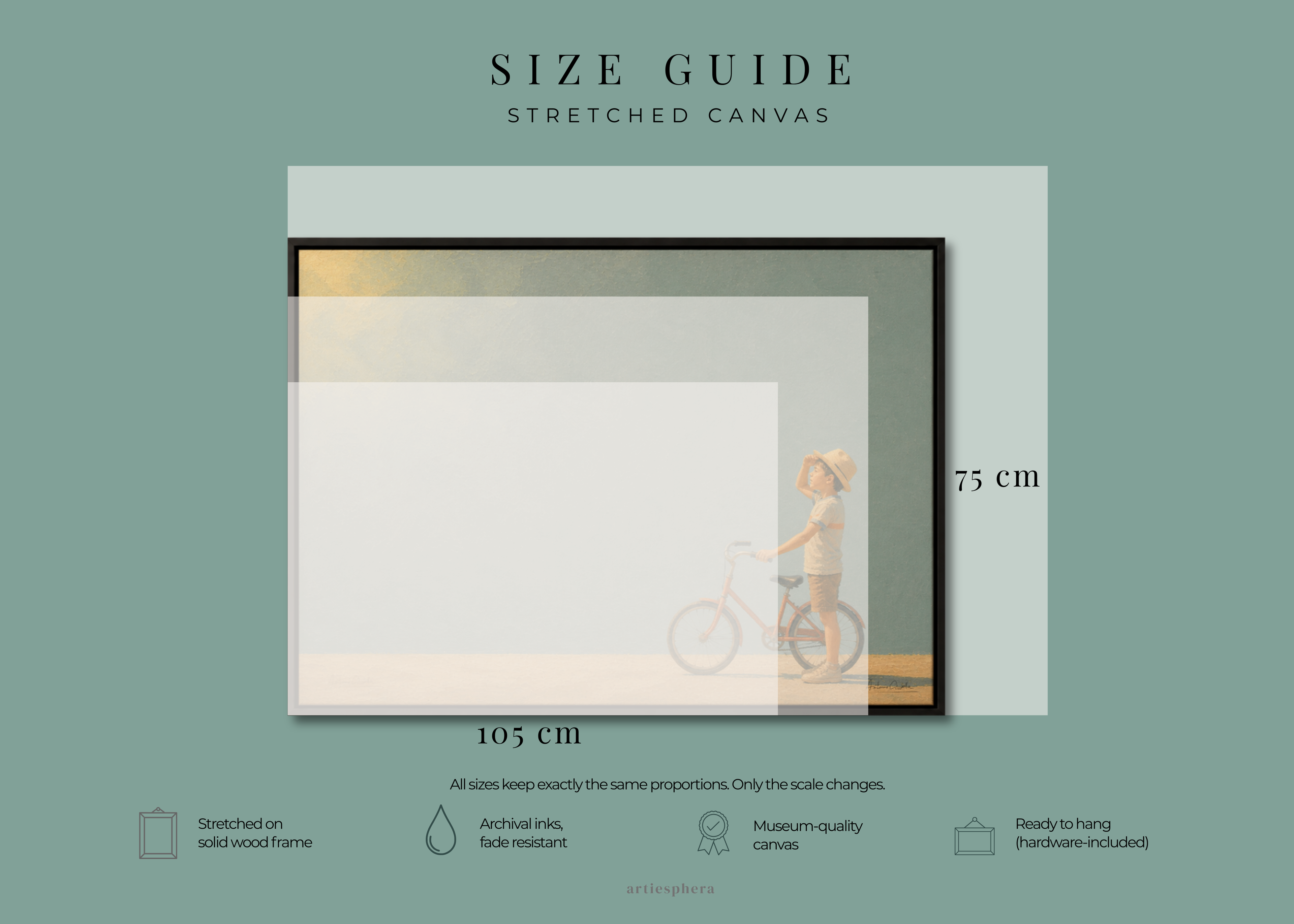 Childhood Memories V | Framed Canvas | Minimalist Child Wall Art | Nostalgic Artwork