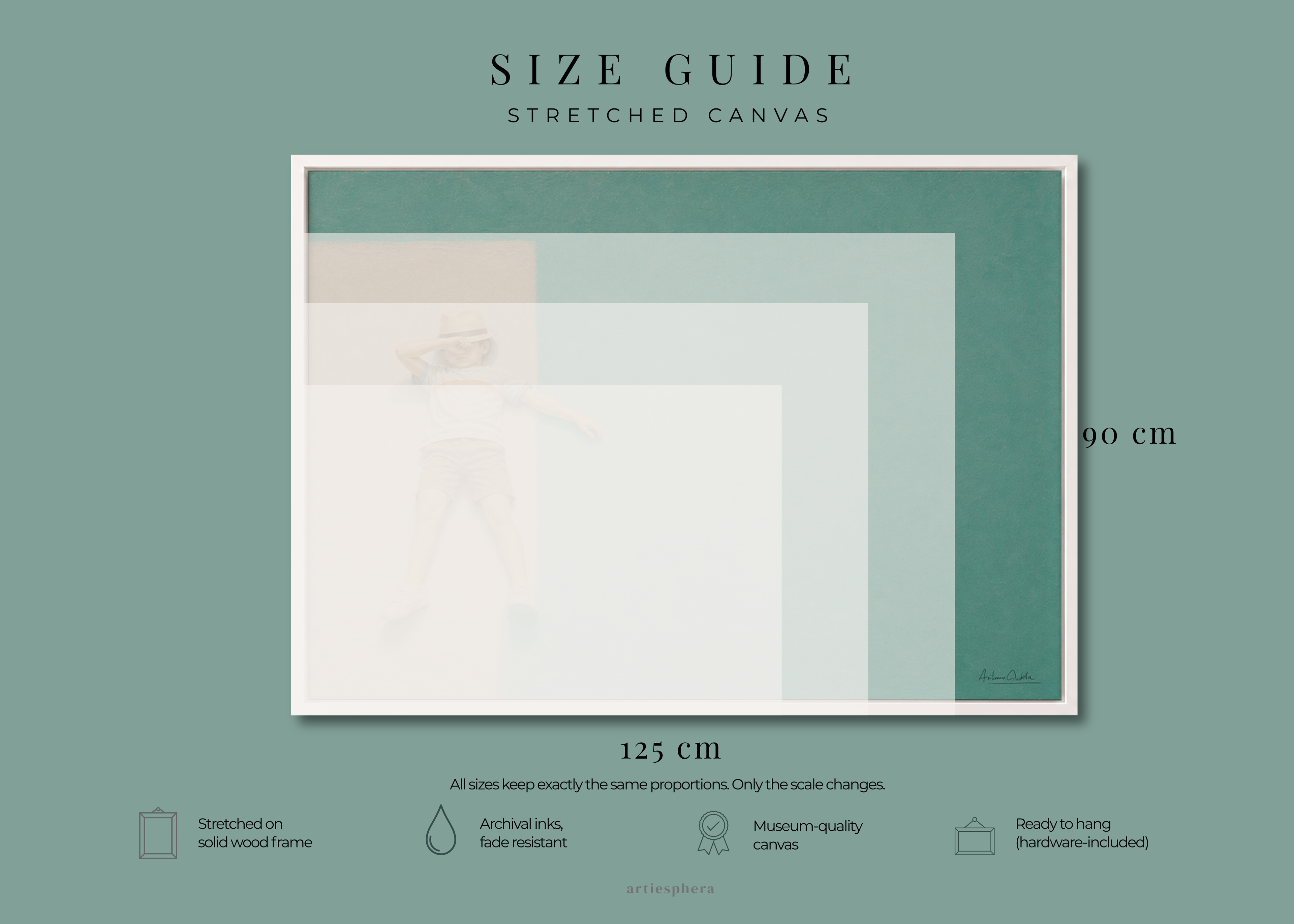 Childhood Memories VII | Framed Canvas | Minimalist Child Wall Art | Nostalgic Artwork
