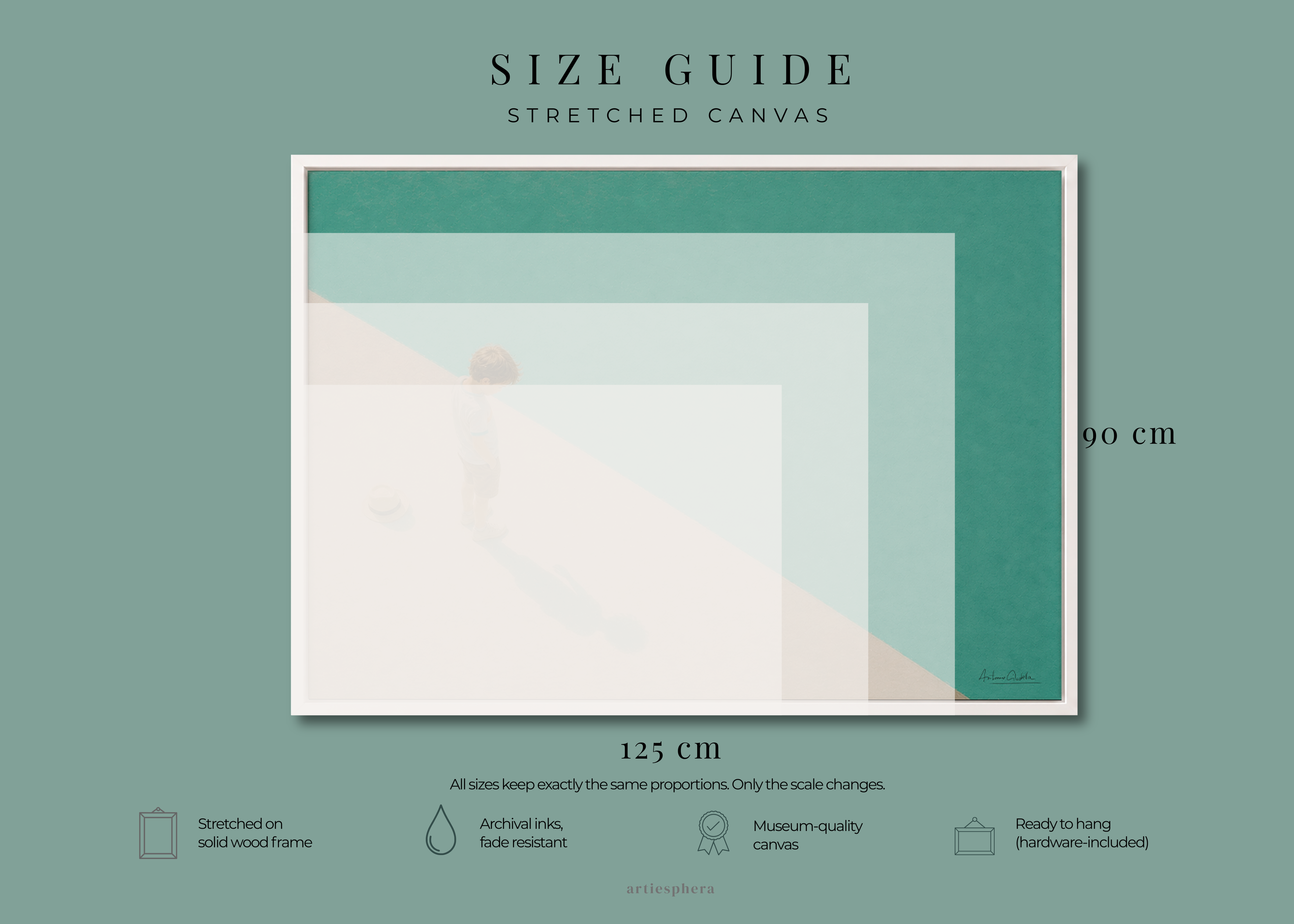 Childhood Memories VIII | Framed Canvas | Minimalist Child Wall Art | Nostalgic Artwork