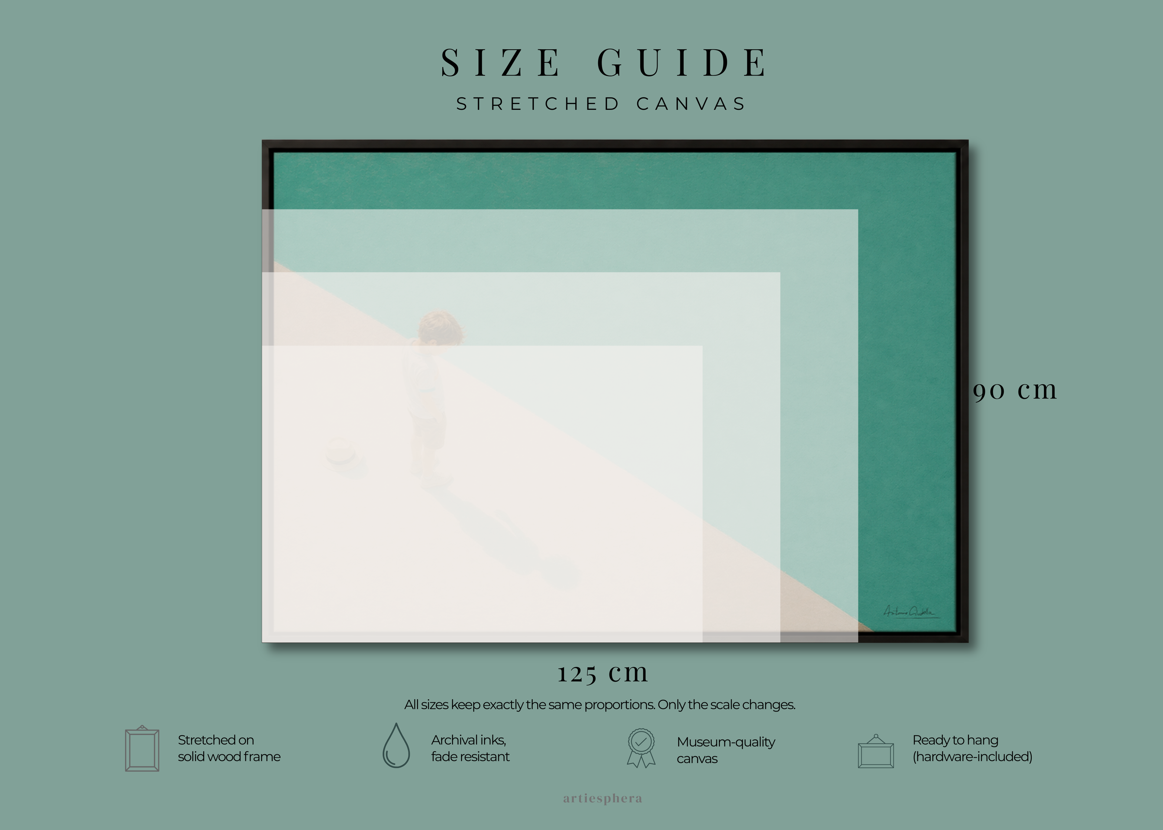 Childhood Memories VIII | Framed Canvas | Minimalist Child Wall Art | Nostalgic Artwork