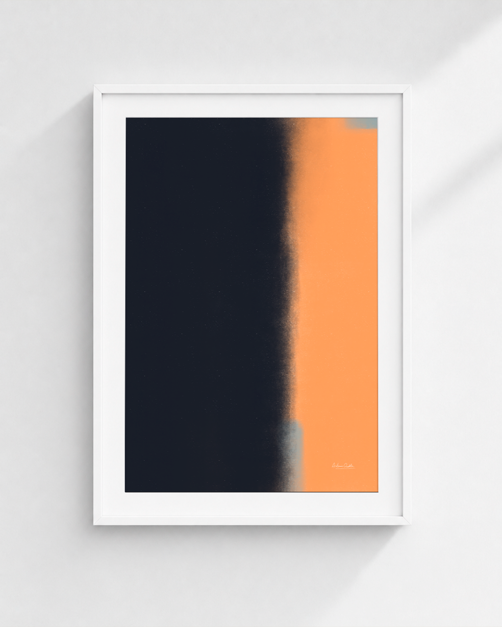 Obsidian Echo | Minimalist Abstract Fine Art Print