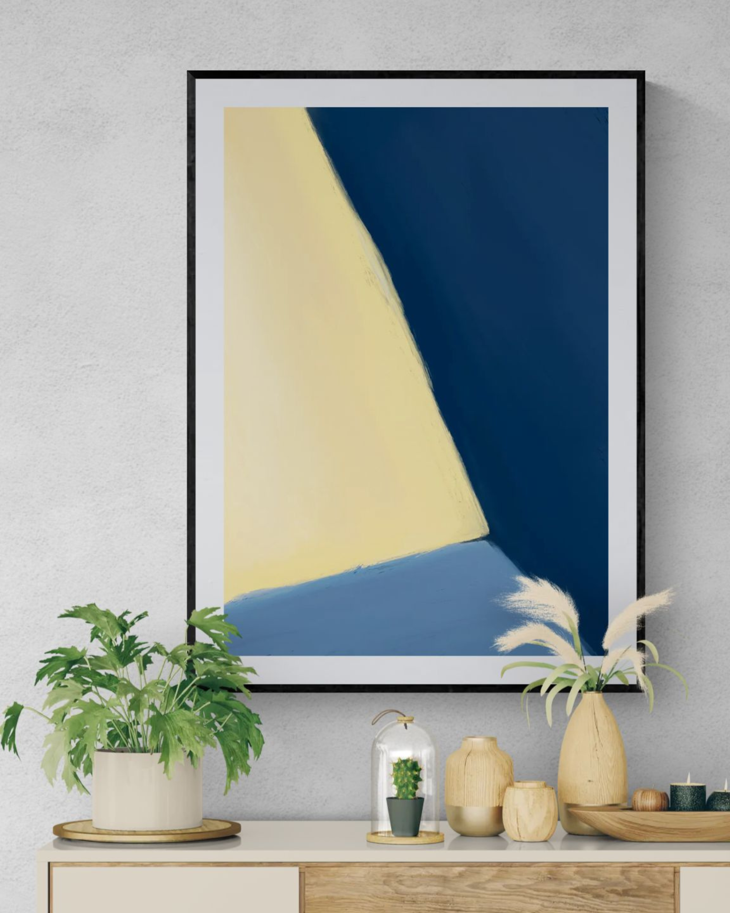Held Between Tones IV | Minimalist Abstract Fine Art Print