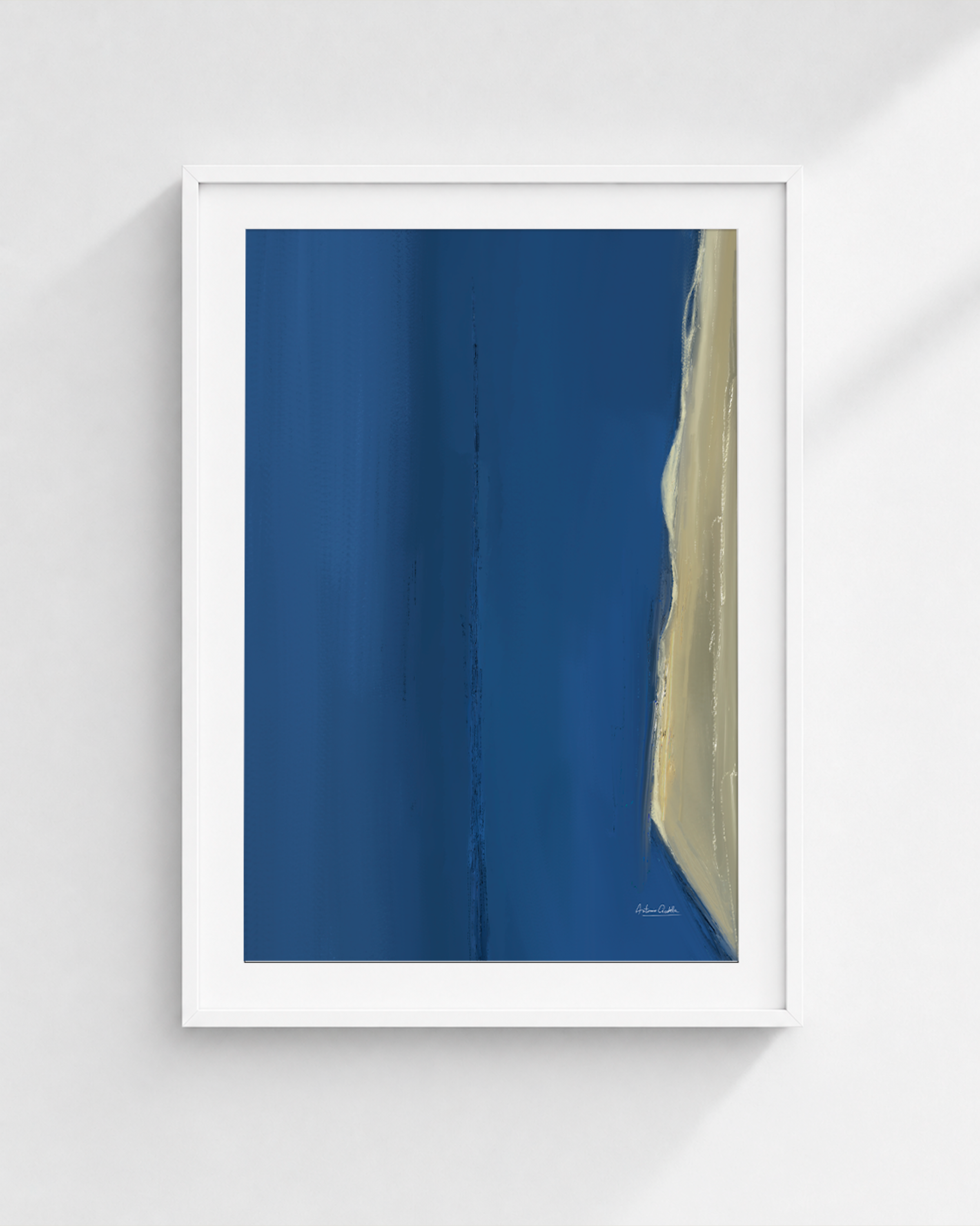 Held Between Tones II | Minimalist Abstract Fine Art Print