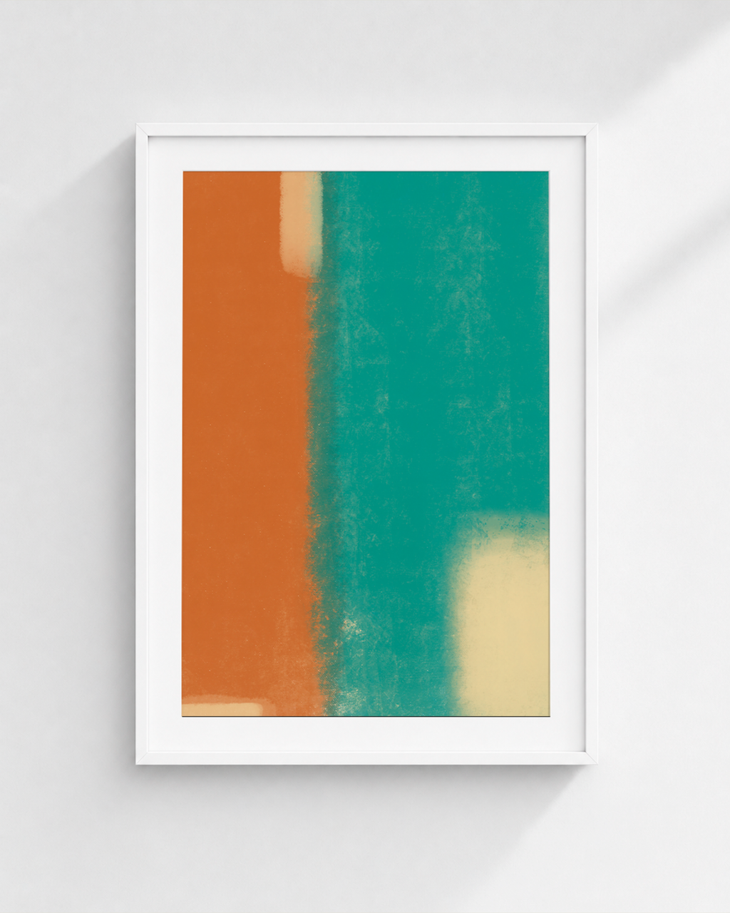 Moss & Rust | Minimalist Abstract Fine Art Print