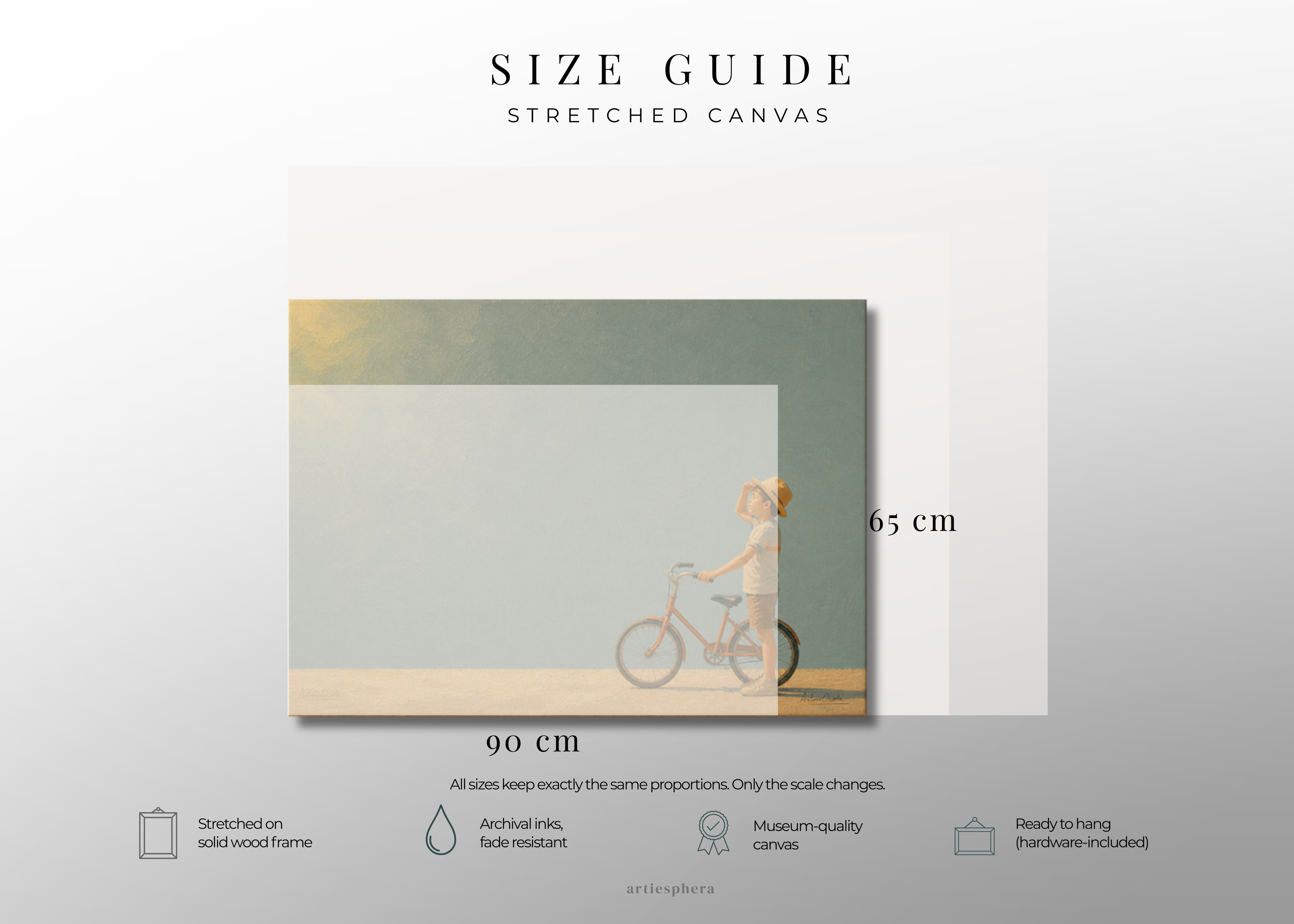 Childhood Memories V | Canvas Print | Stretched Canvas | Minimalist Wall Art | Nostalgic Child Artwork | Museum-Quality Giclée Canvas
