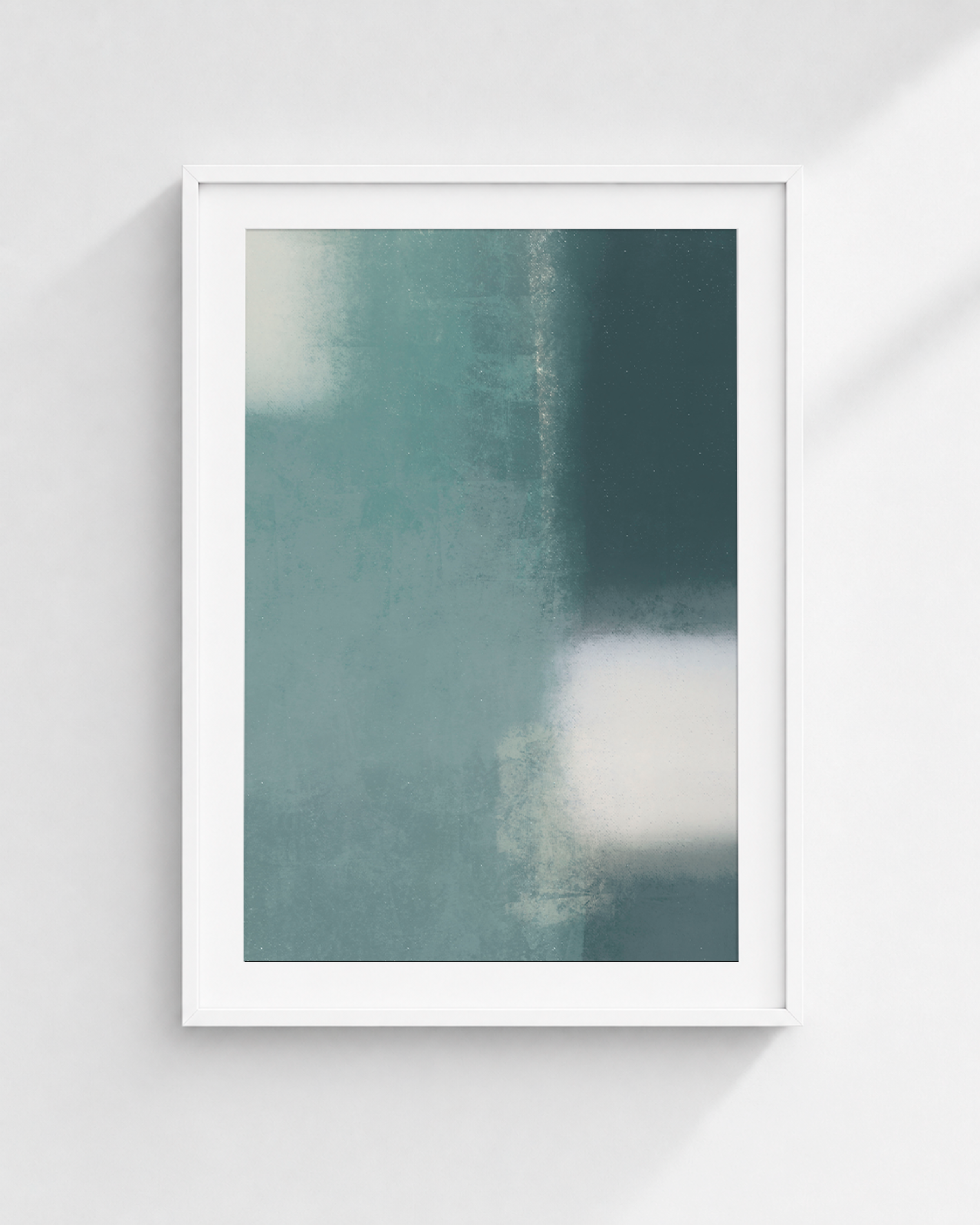 Acqua Mist | Minimalist Abstract Fine Art Print