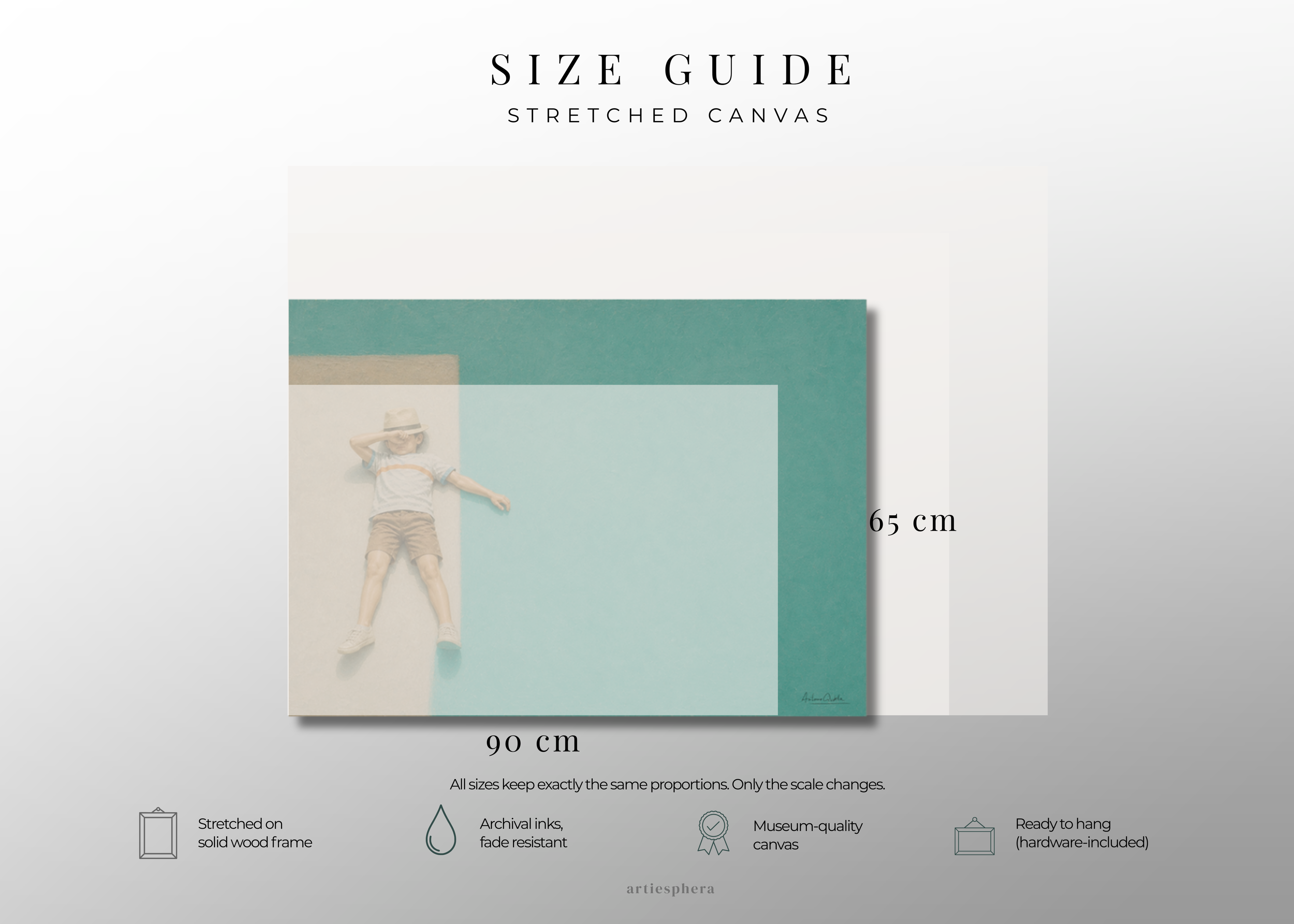Childhood Memories VII | Canvas Print | Stretched Canvas | Minimalist Wall Art | Nostalgic Child Artwork | Museum-Quality Giclée Canvas