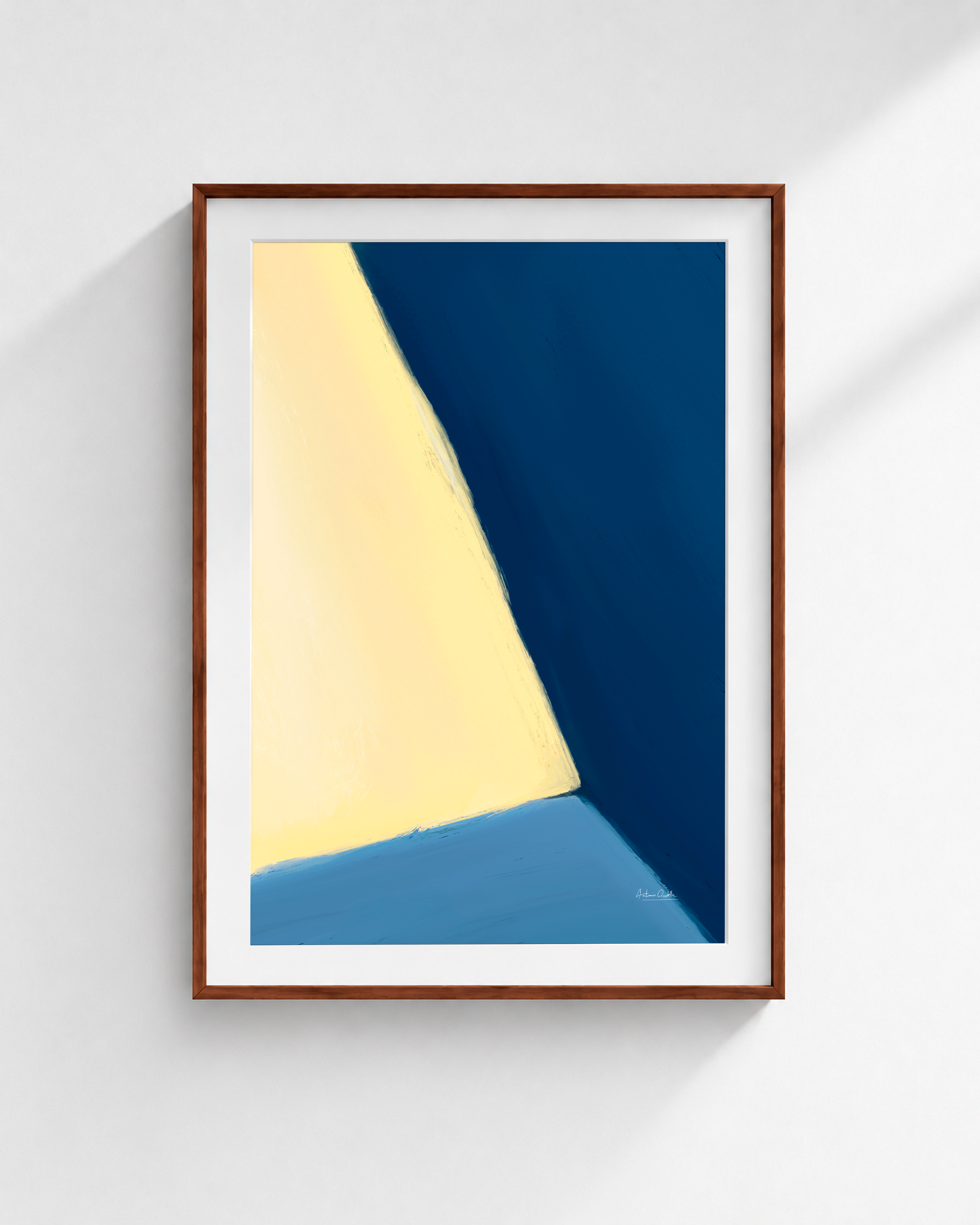 Held Between Tones IV | Minimalist Abstract Fine Art Print