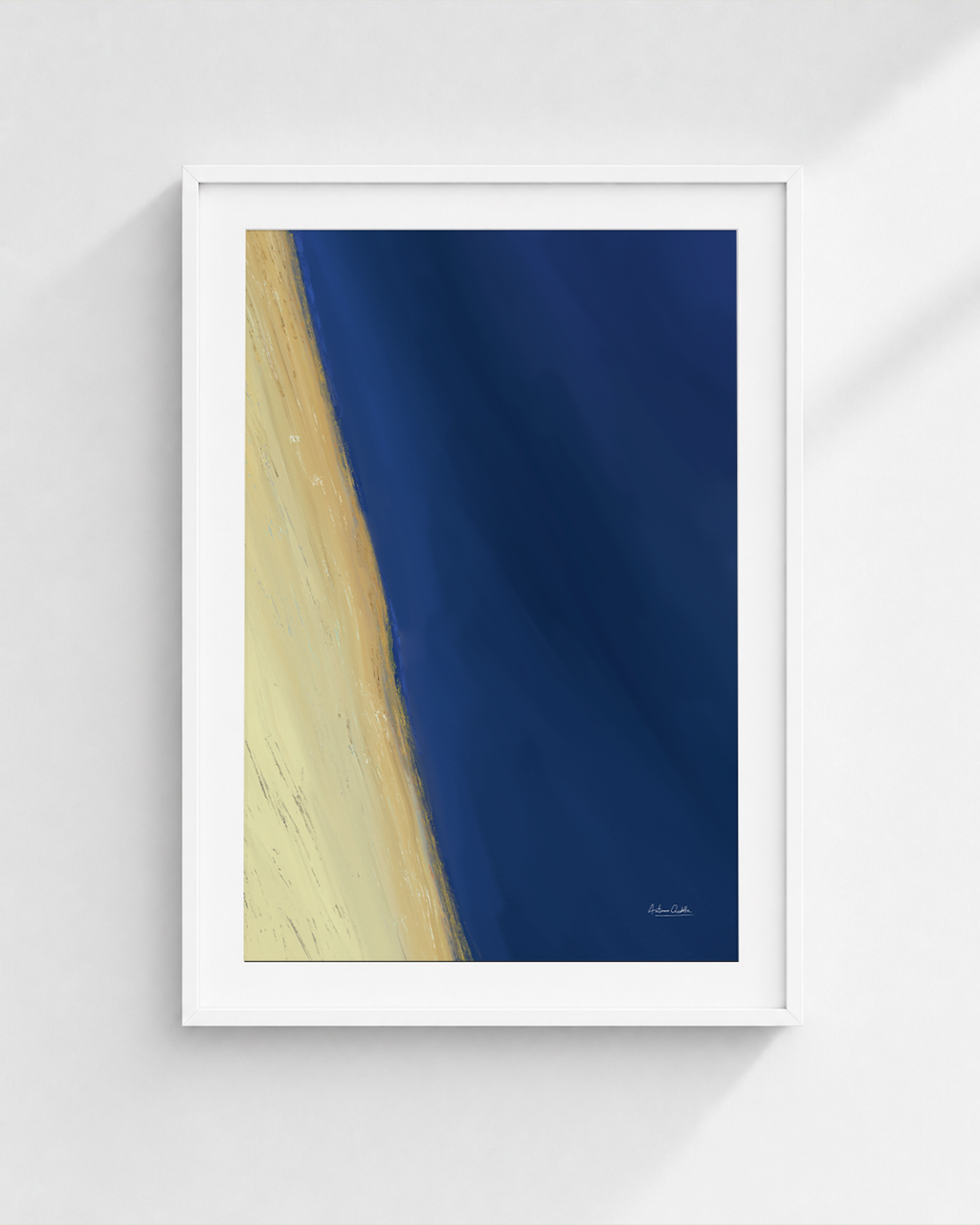 Held Between Tones III | Minimalist Abstract Fine Art Print