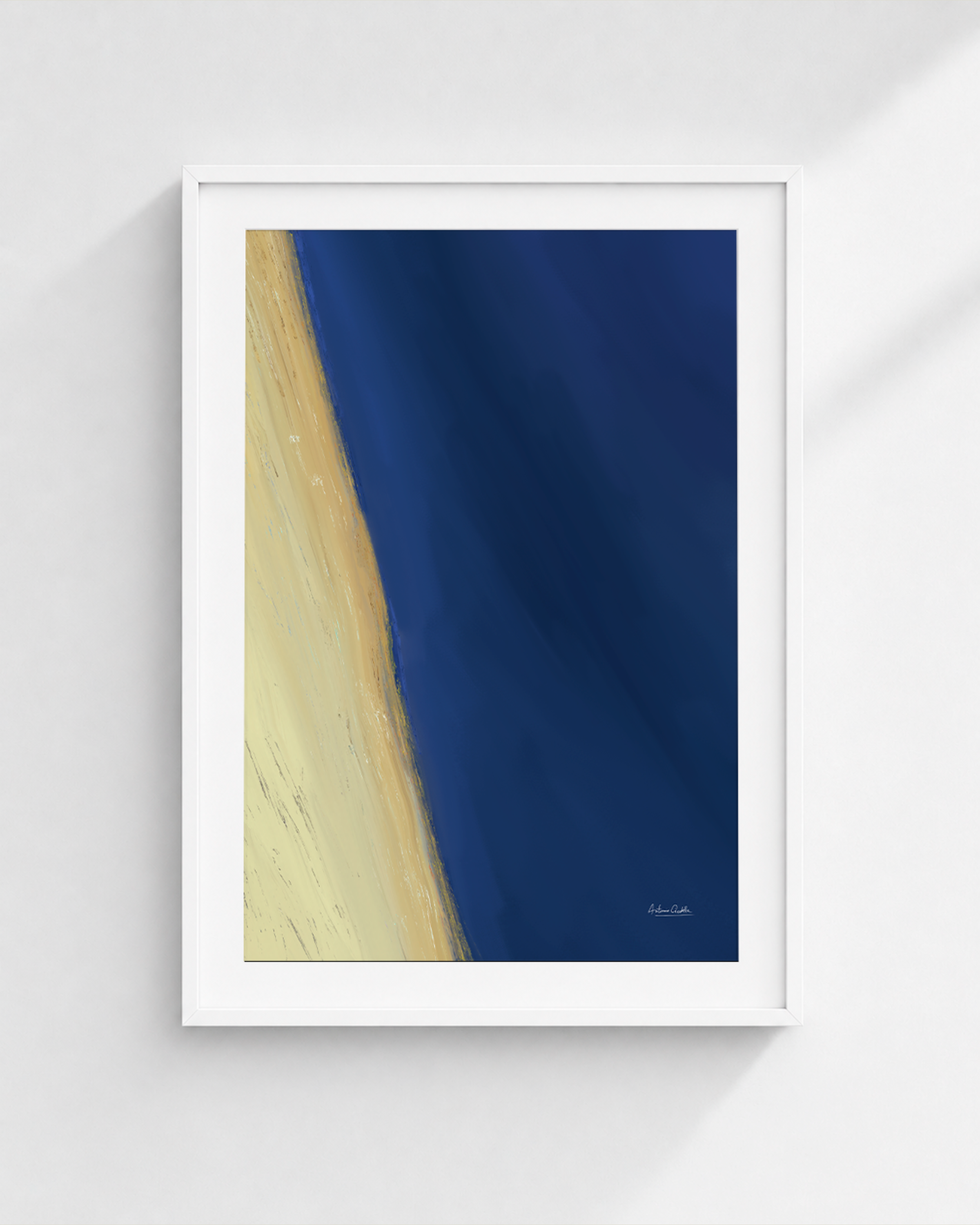 Held Between Tones III | Minimalist Abstract Fine Art Print
