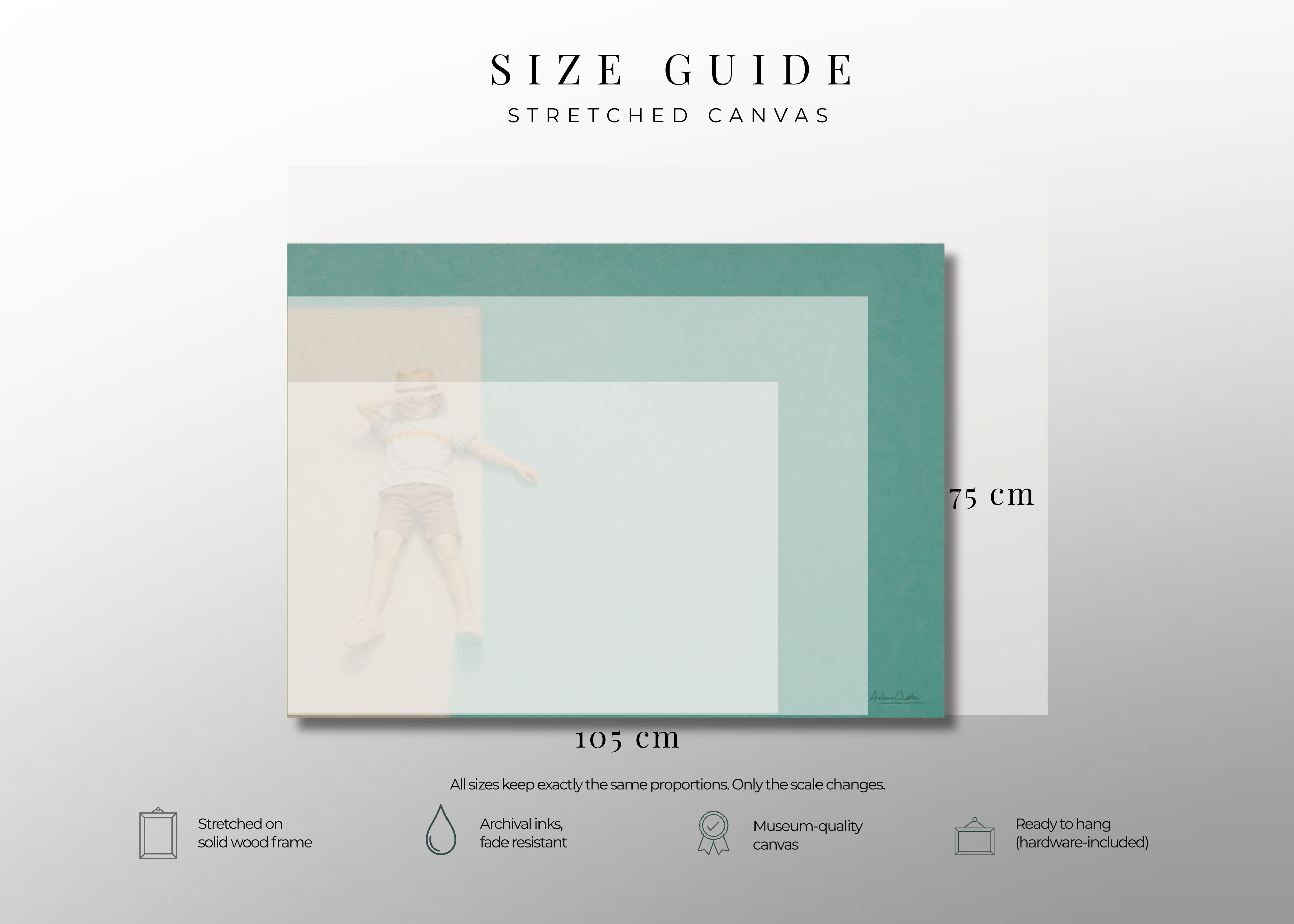 Childhood Memories VII | Canvas Print | Stretched Canvas | Minimalist Wall Art | Nostalgic Child Artwork | Museum-Quality Giclée Canvas
