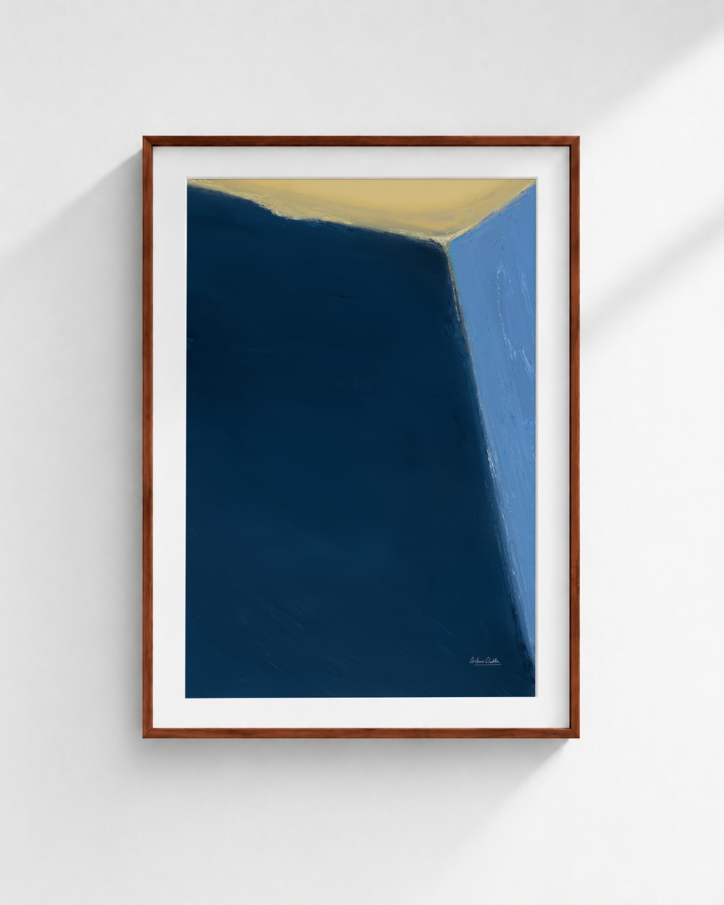 Held Between Tones I | Minimalist Abstract Fine Art Print