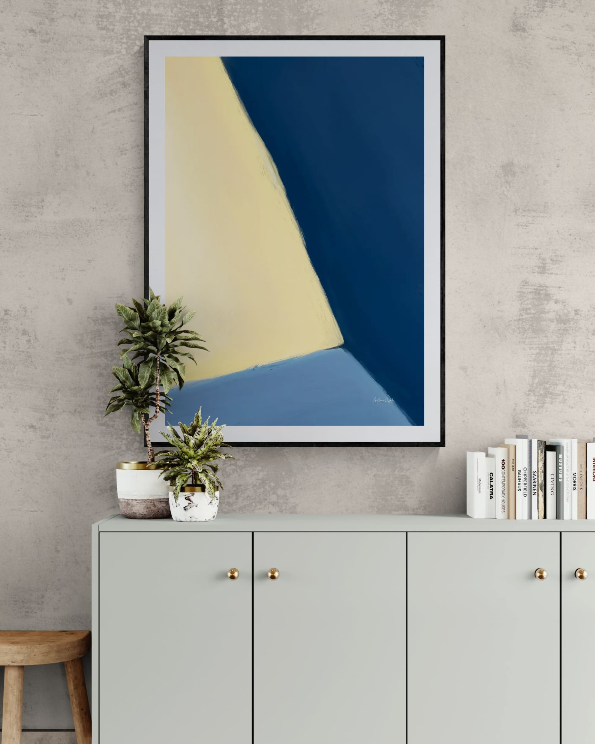 Held Between Tones IV | Minimalist Abstract Fine Art Print