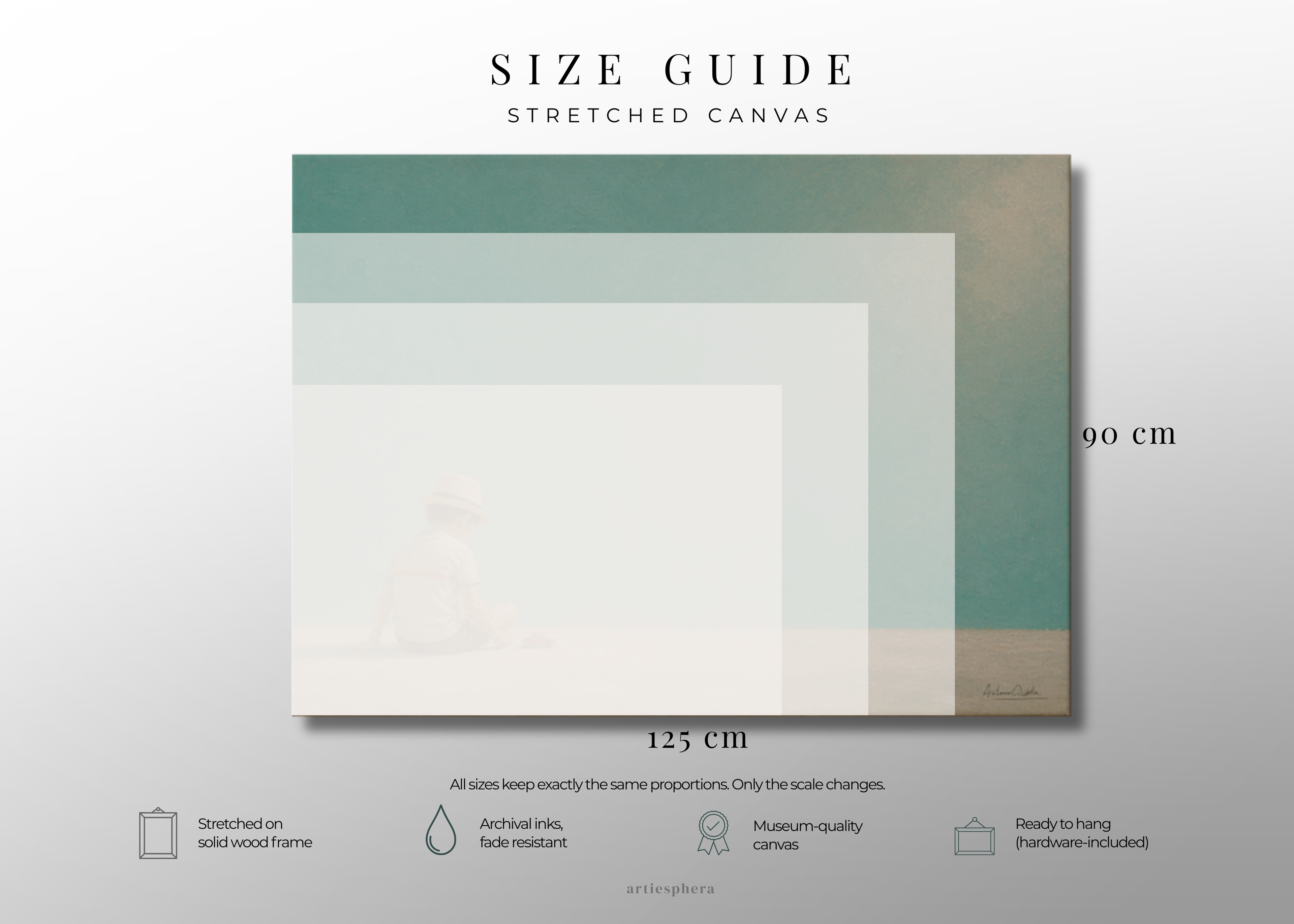 Childhood Memories IV | Canvas Print | Stretched Canvas | Minimalist Wall Art | Nostalgic Child Artwork | Museum-Quality Giclée Canvas
