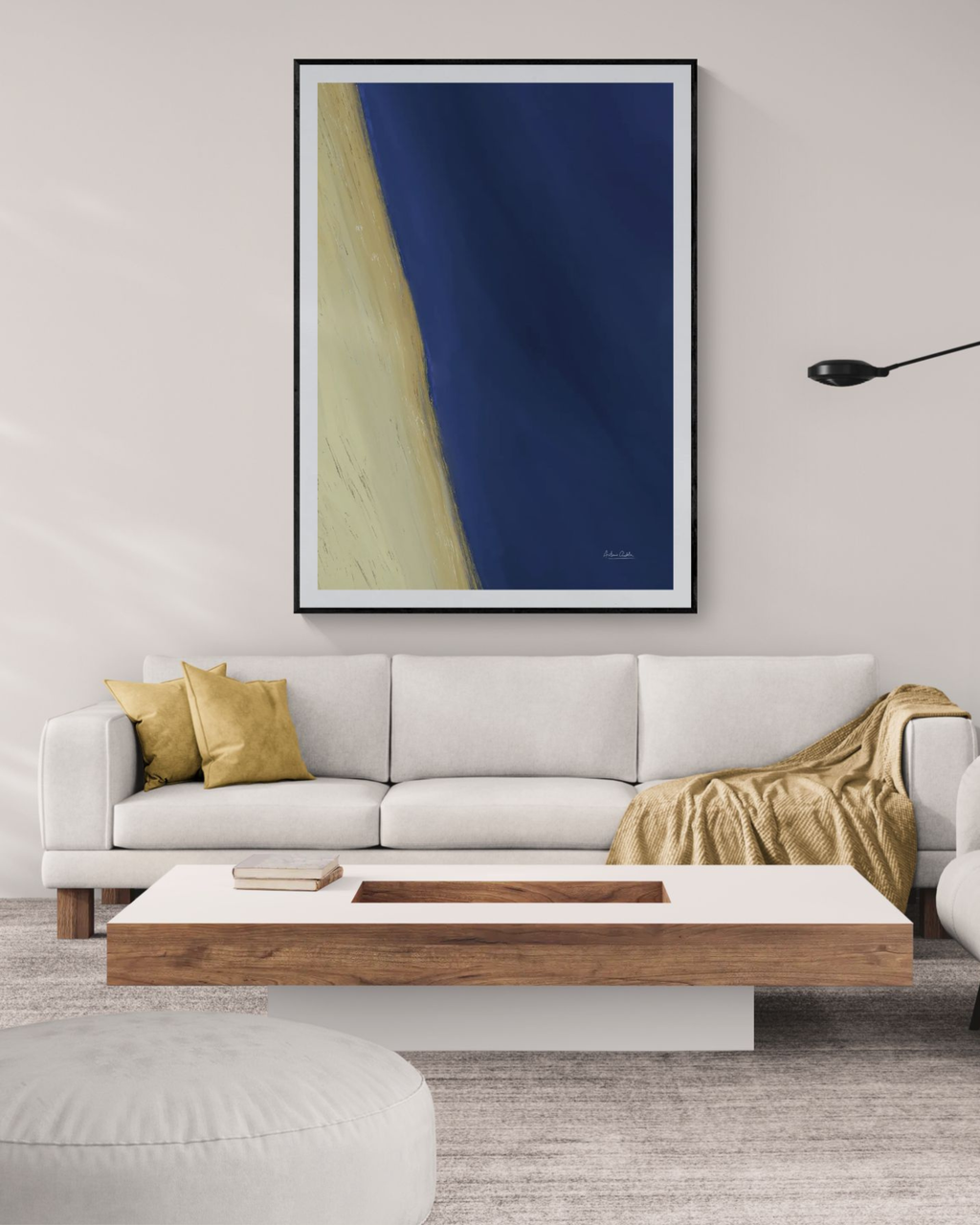 Held Between Tones III | Minimalist Abstract Fine Art Print
