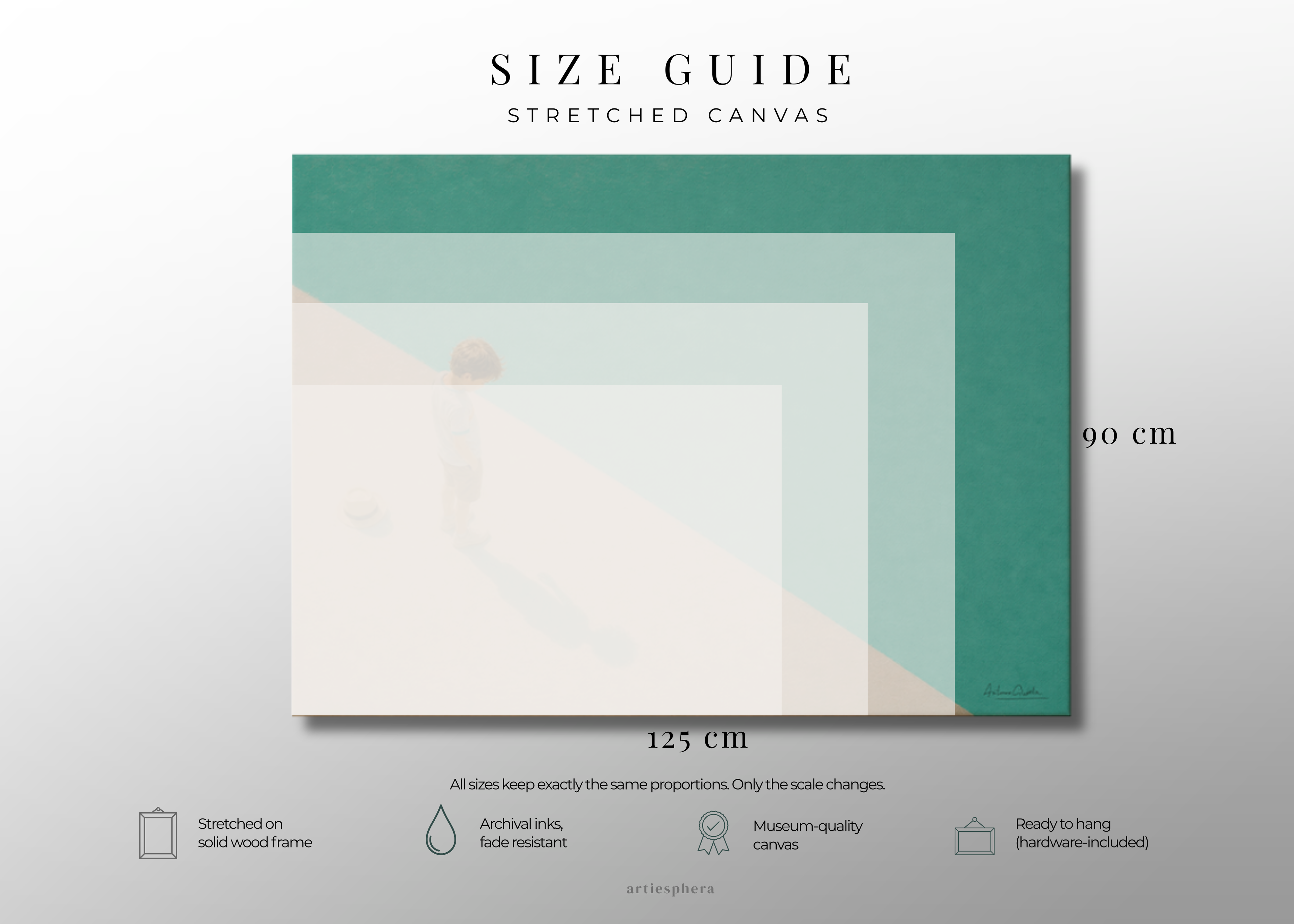 Childhood Memories VIII | Canvas Print | Stretched Canvas | Minimalist Wall Art | Nostalgic Child Artwork | Museum-Quality Giclée Canvas