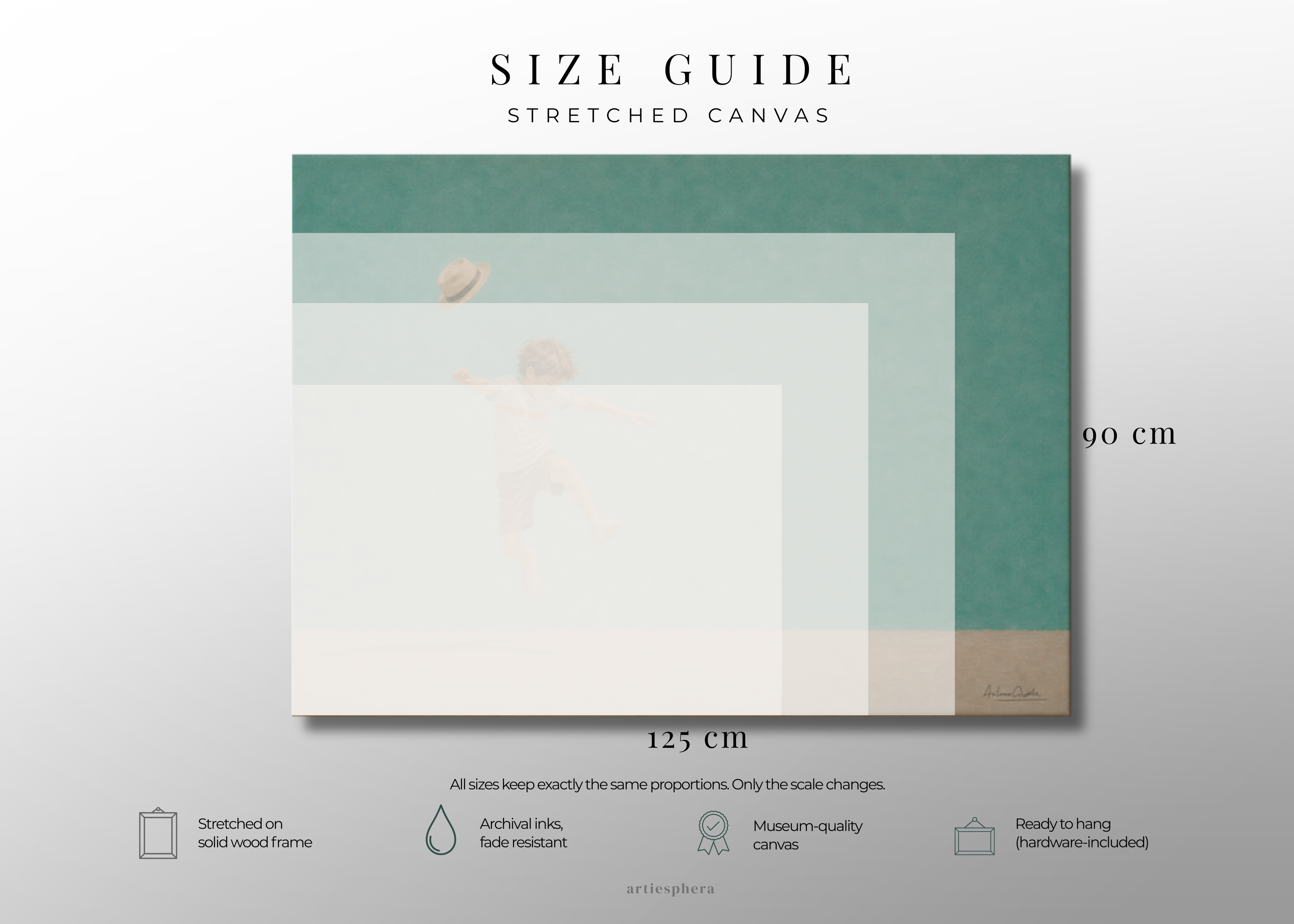 Childhood Memories VI | Canvas Print | Stretched Canvas | Minimalist Wall Art | Nostalgic Child Artwork | Museum-Quality Giclée Canvas