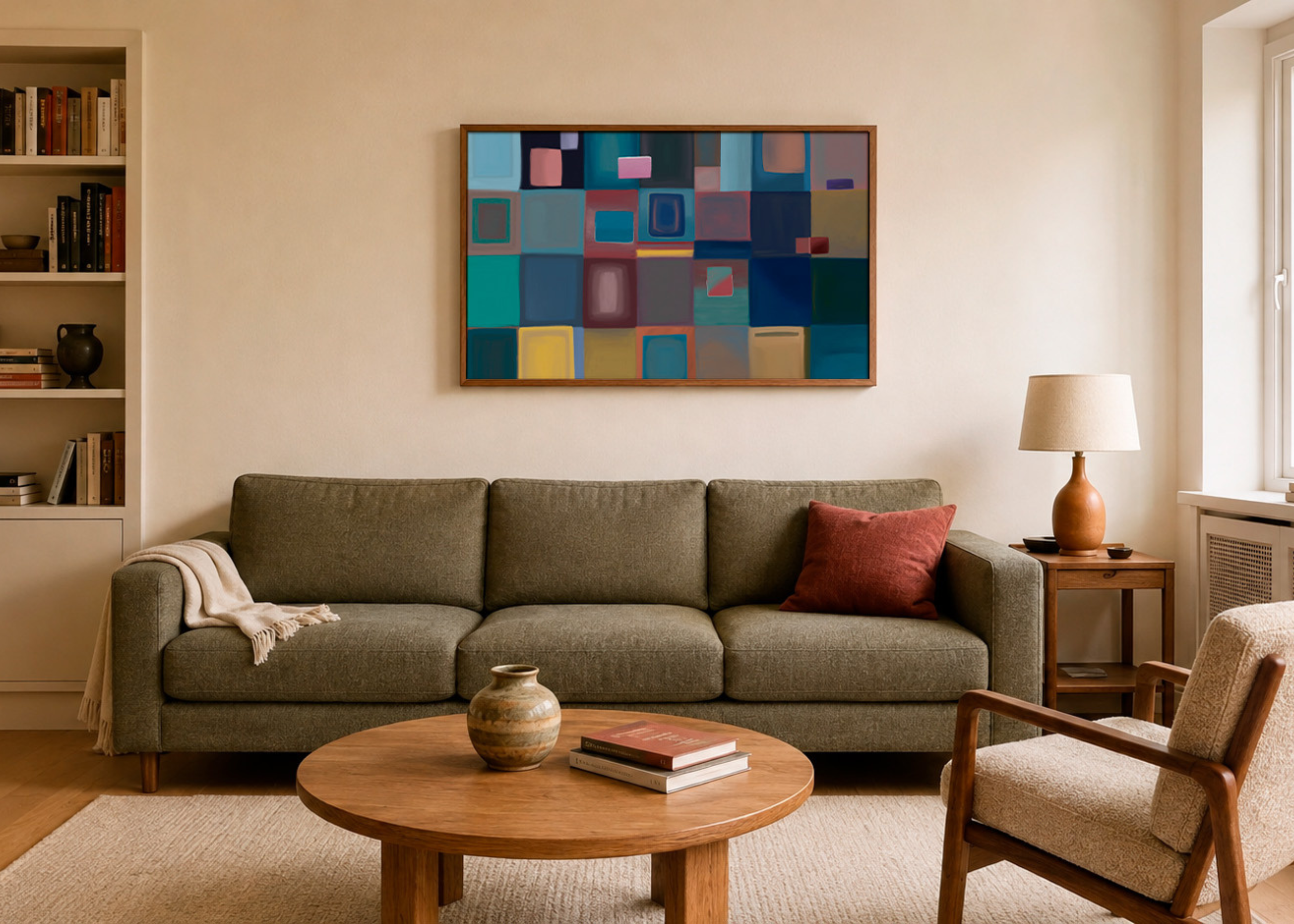 Where Colors Learn to Breathe — Fine Art Canvas