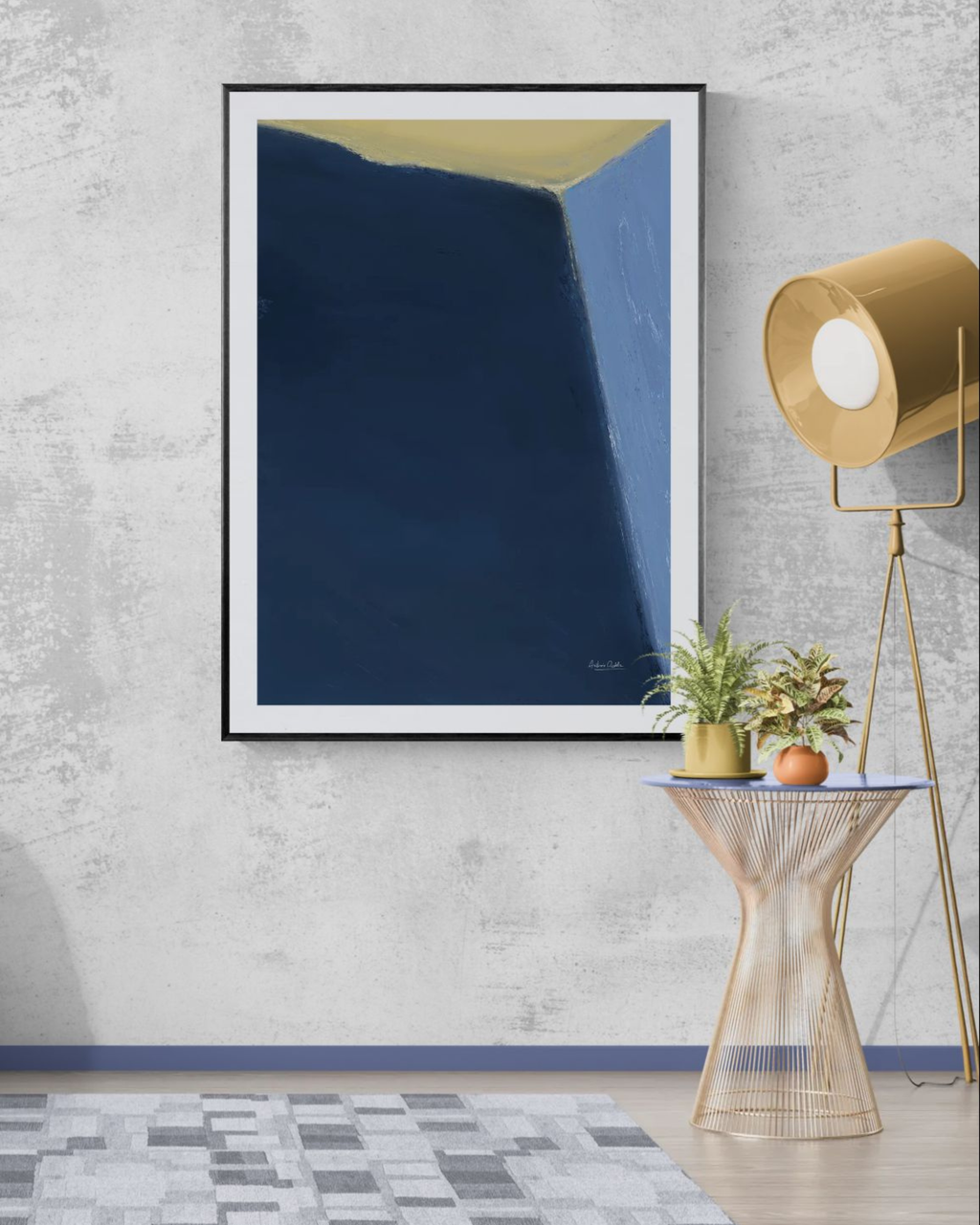 Held Between Tones I | Minimalist Abstract Fine Art Print