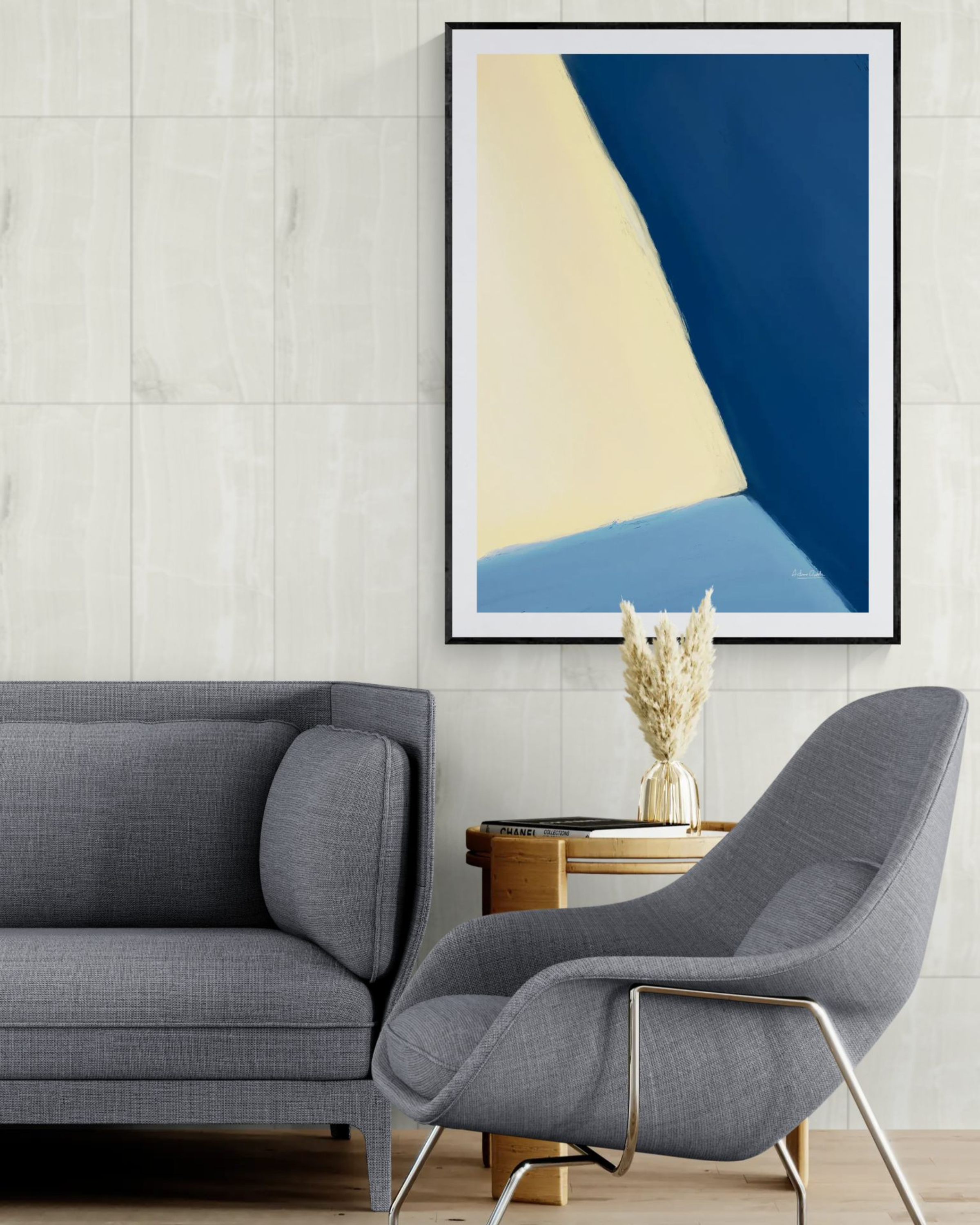 Held Between Tones IV | Minimalist Abstract Fine Art Print