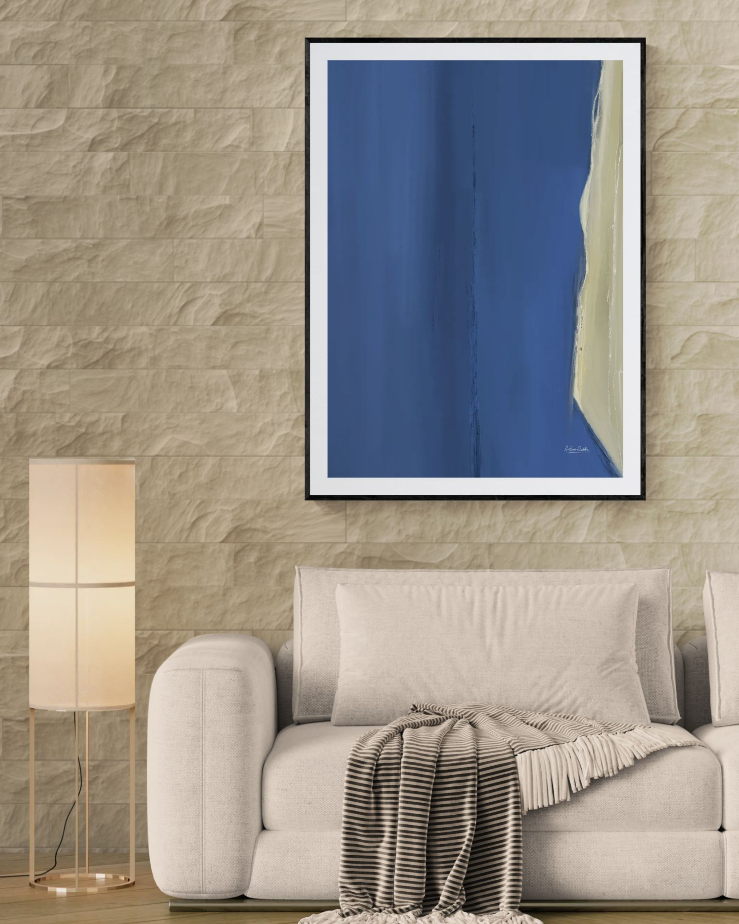 Held Between Tones II | Minimalist Abstract Fine Art Print