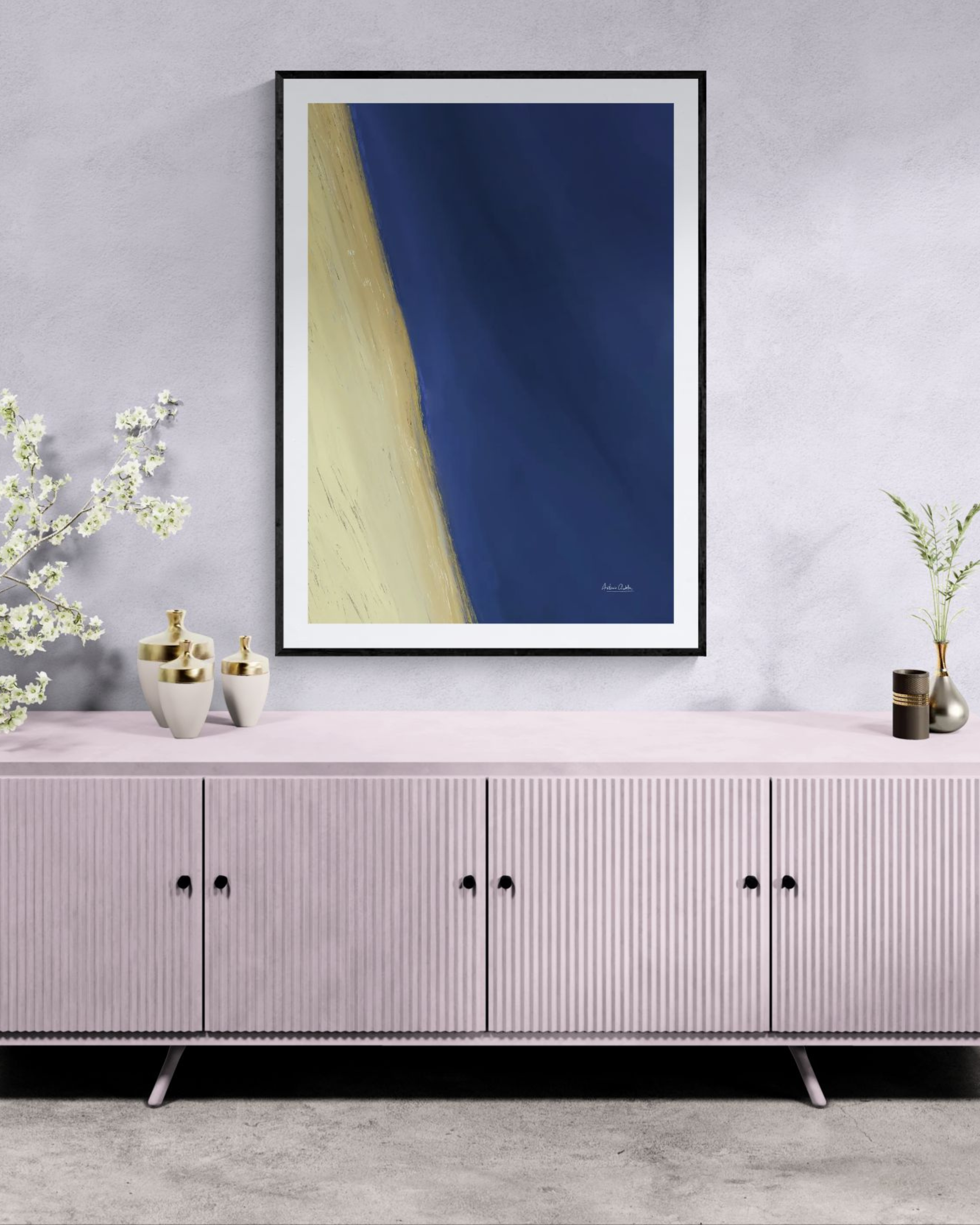 Held Between Tones III | Minimalist Abstract Fine Art Print