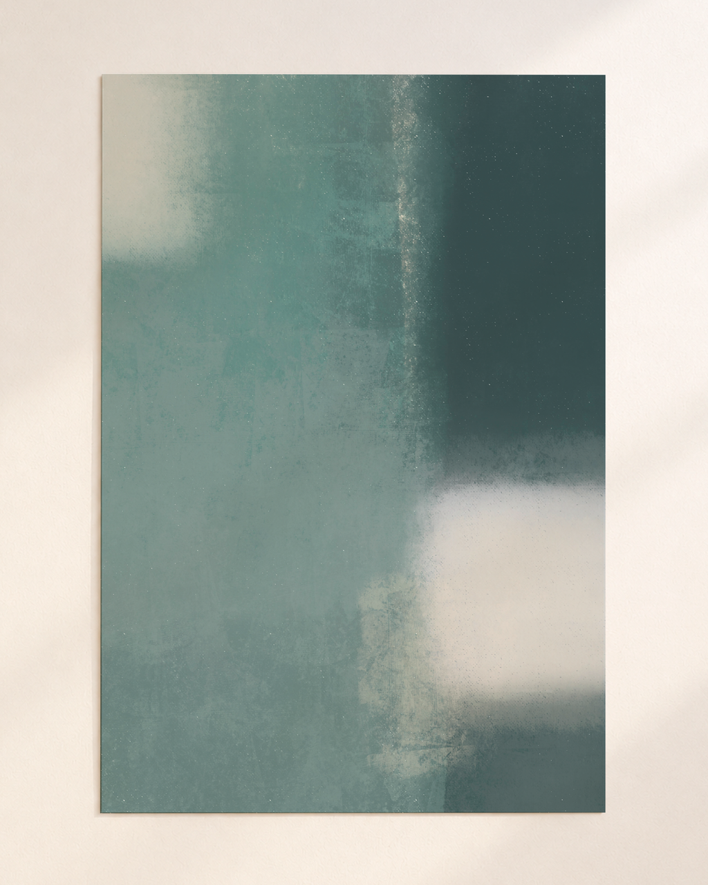 Acqua Mist | Gallery Paper Minimalist Abstract Wall Art