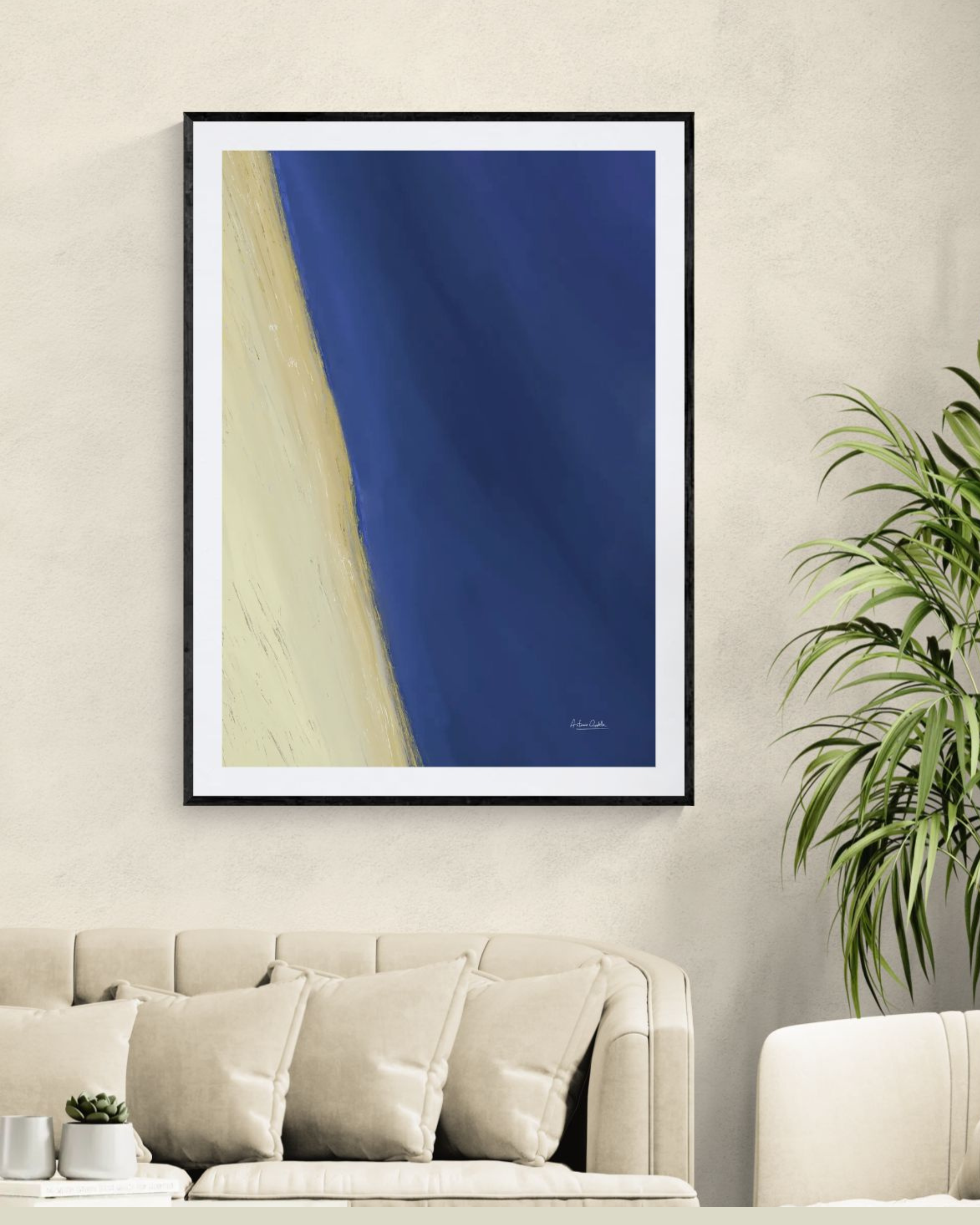 Held Between Tones III | Minimalist Abstract Fine Art Print
