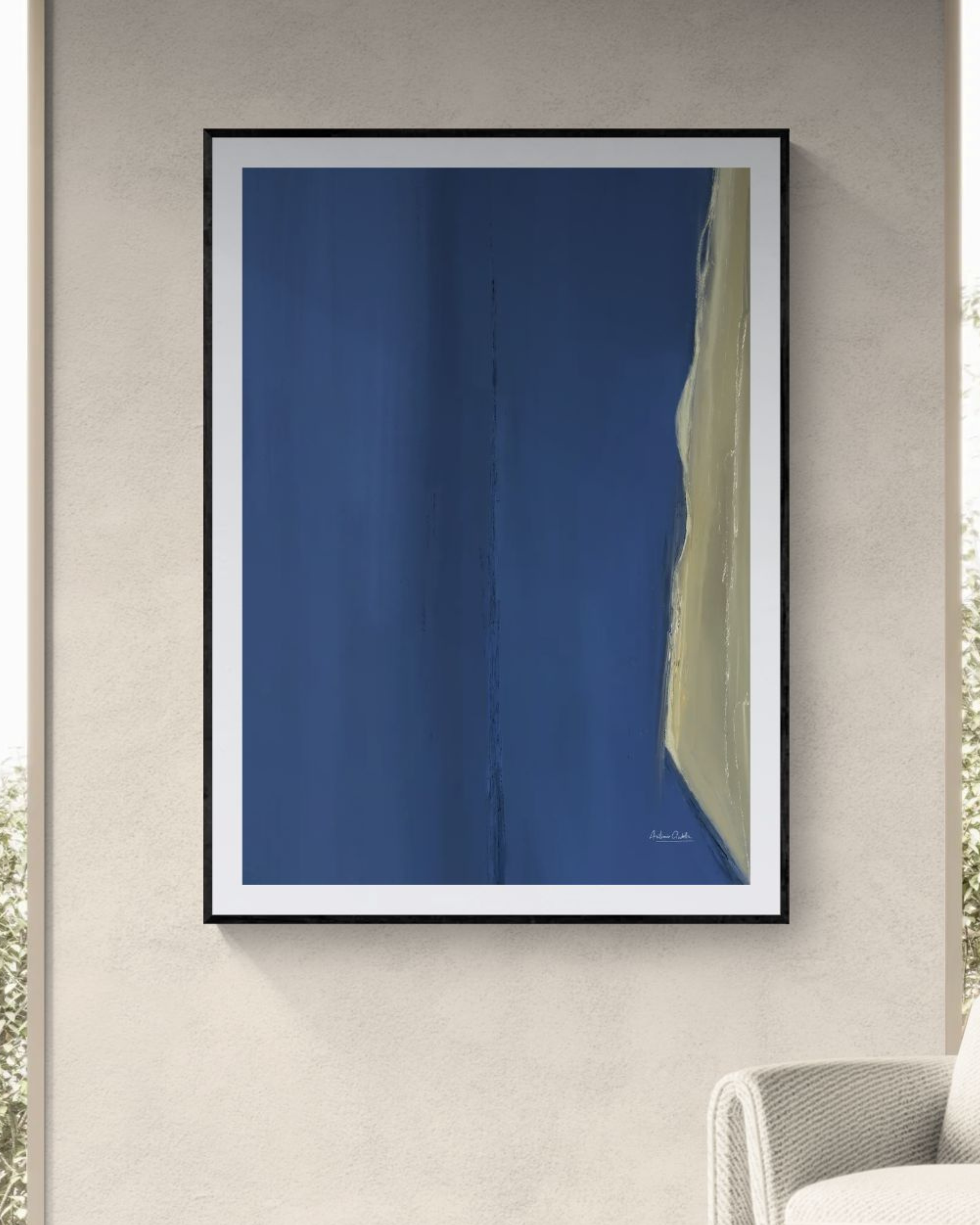 Held Between Tones II | Minimalist Abstract Fine Art Print