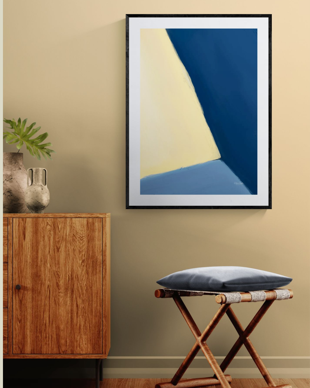 Held Between Tones IV | Minimalist Abstract Fine Art Print